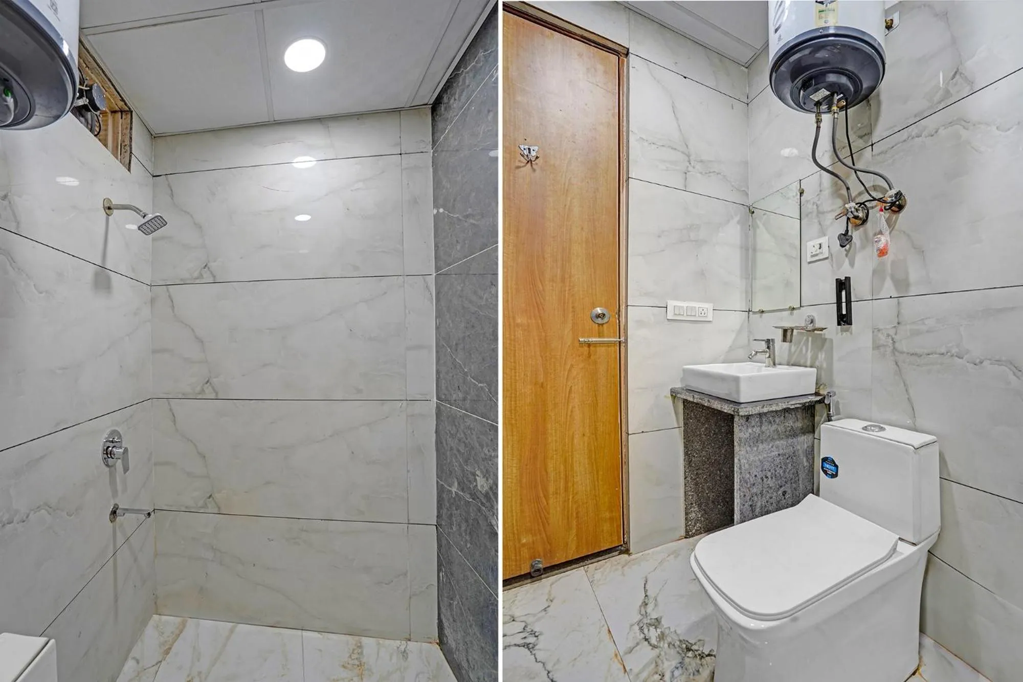 Bathroom in FabHotel The Viraaj - Gaur City Mall