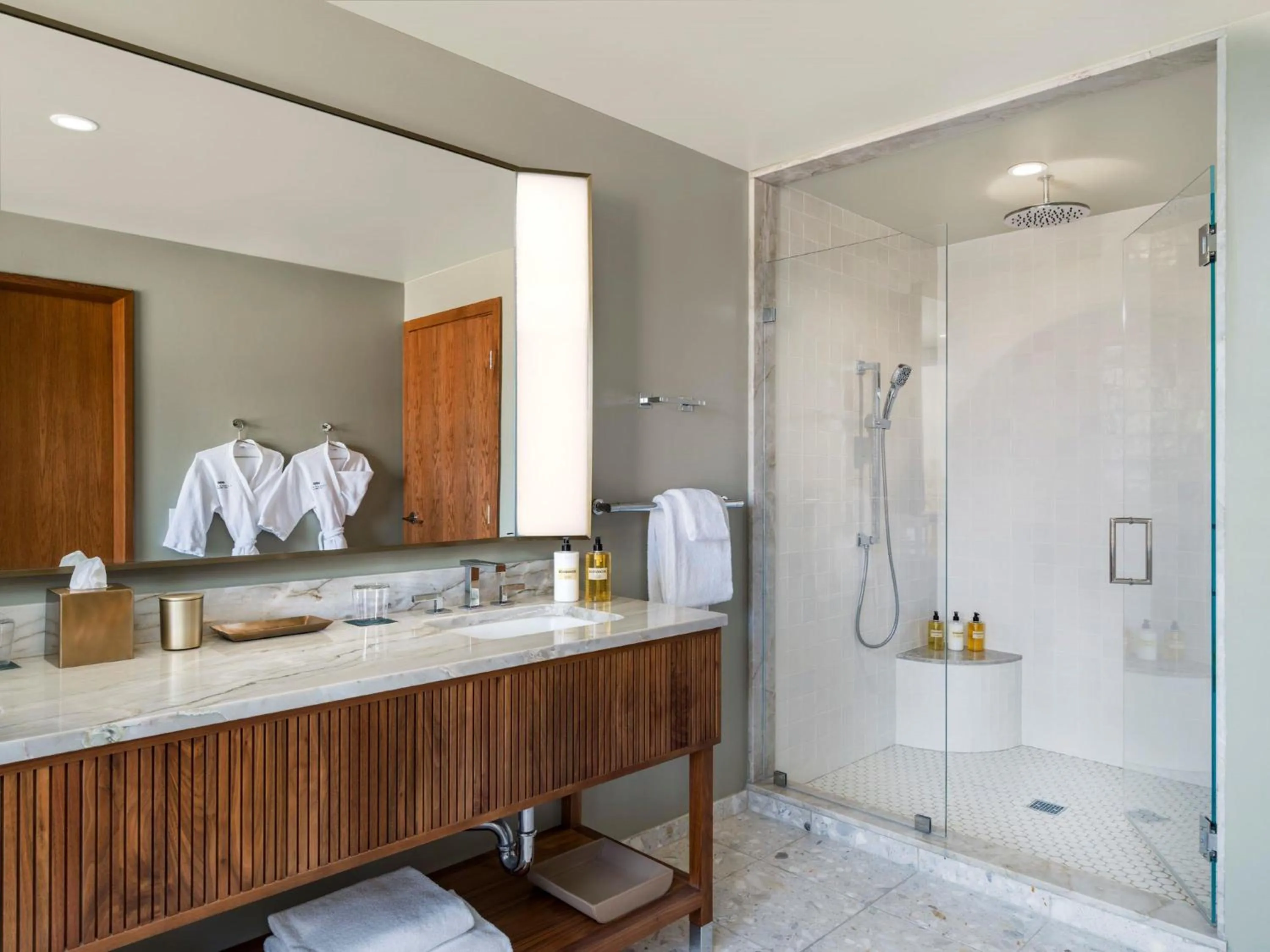 Bathroom in Thompson Palm Springs, By Hyatt