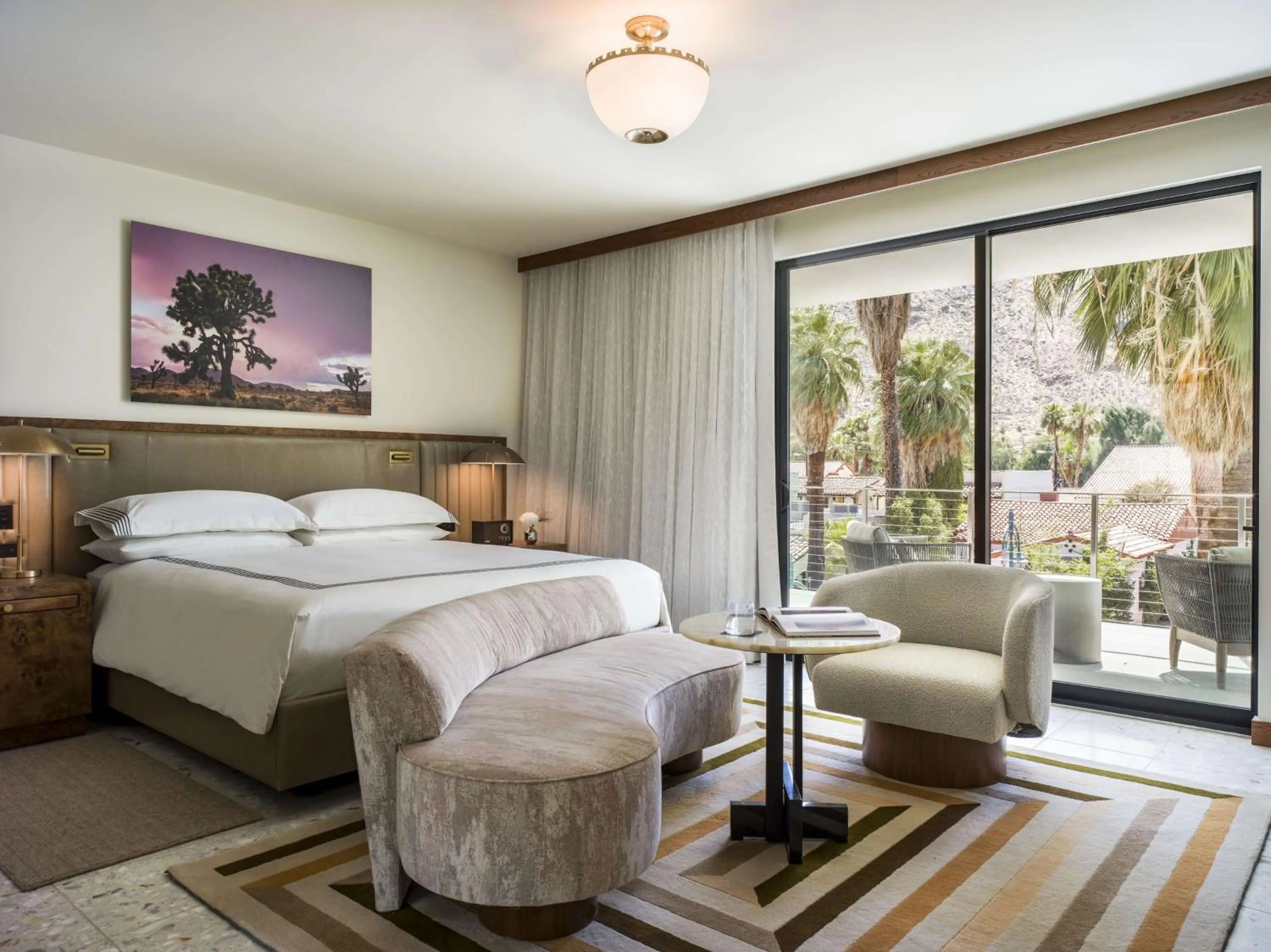 Bedroom, Bed in Thompson Palm Springs, By Hyatt
