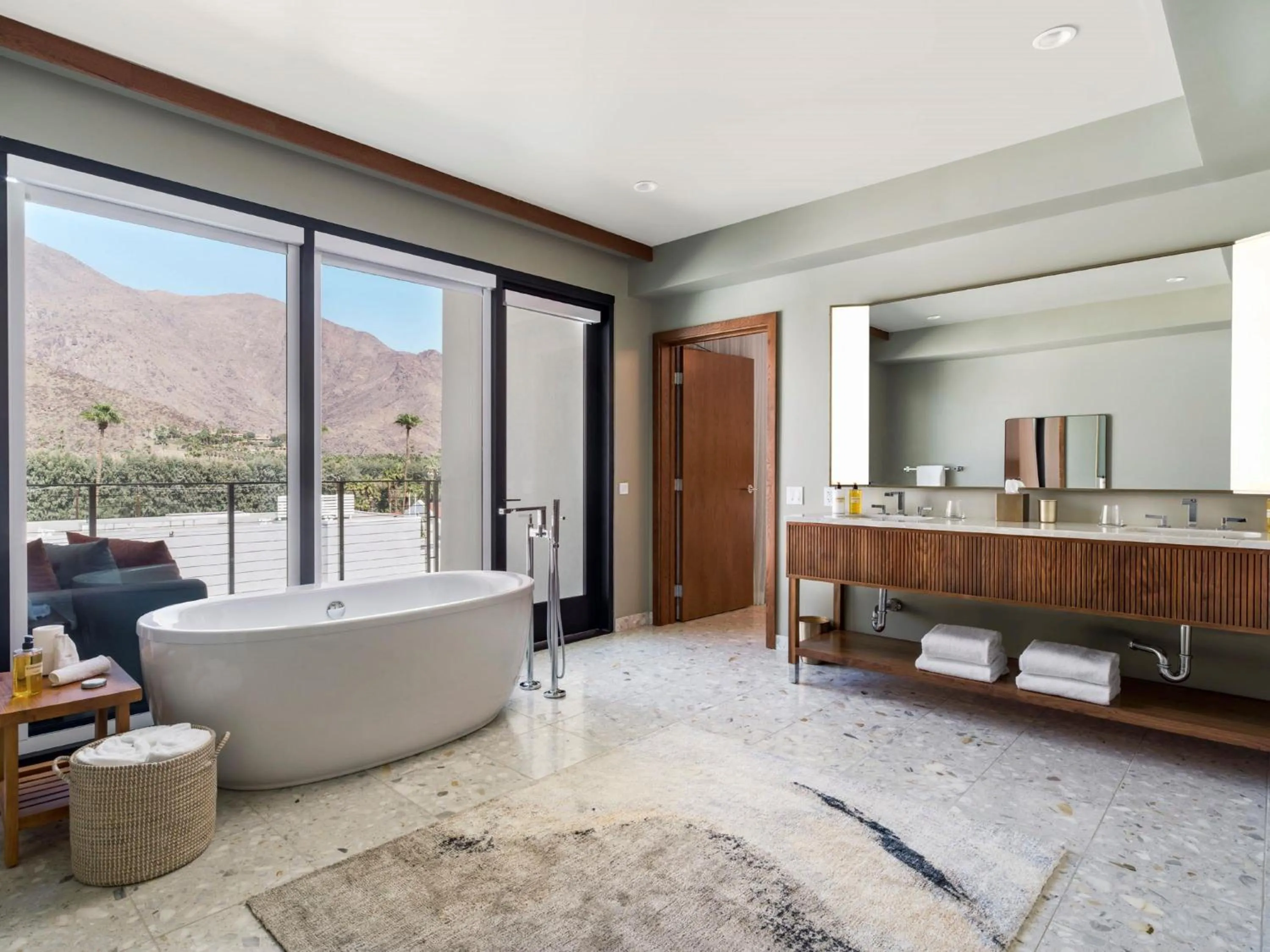 Bathroom in Thompson Palm Springs, By Hyatt