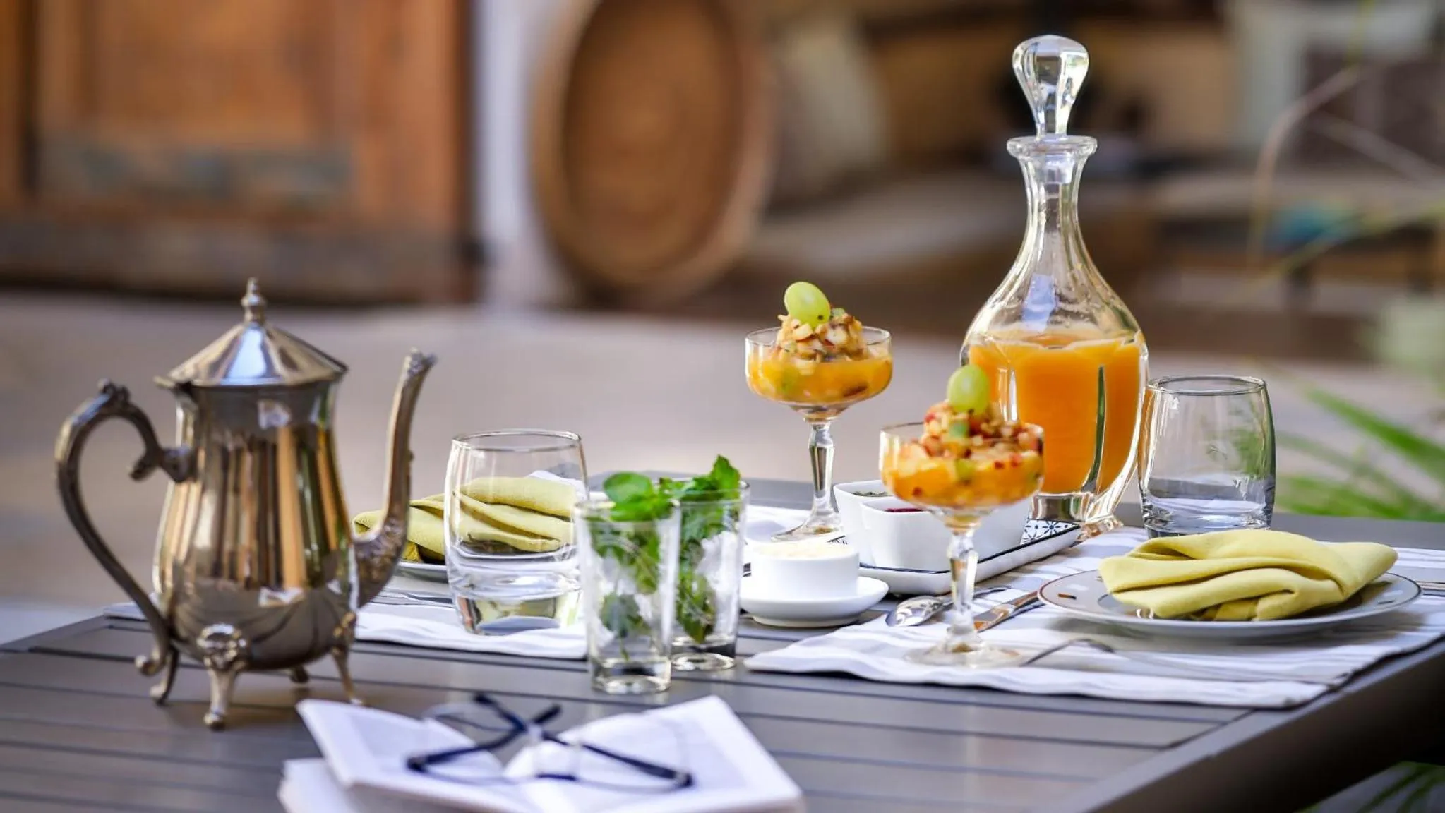 Breakfast in Karawan Riad