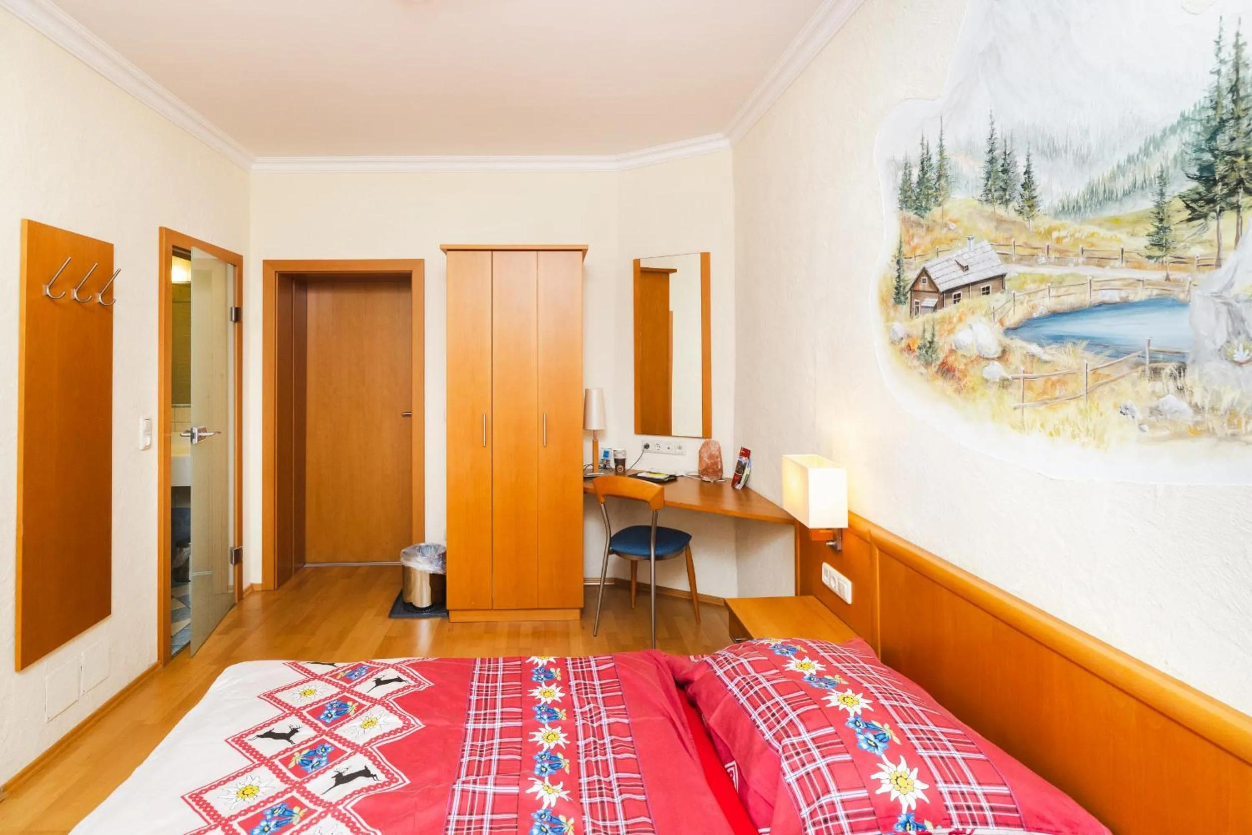 Bed in Ferien beim Steiner