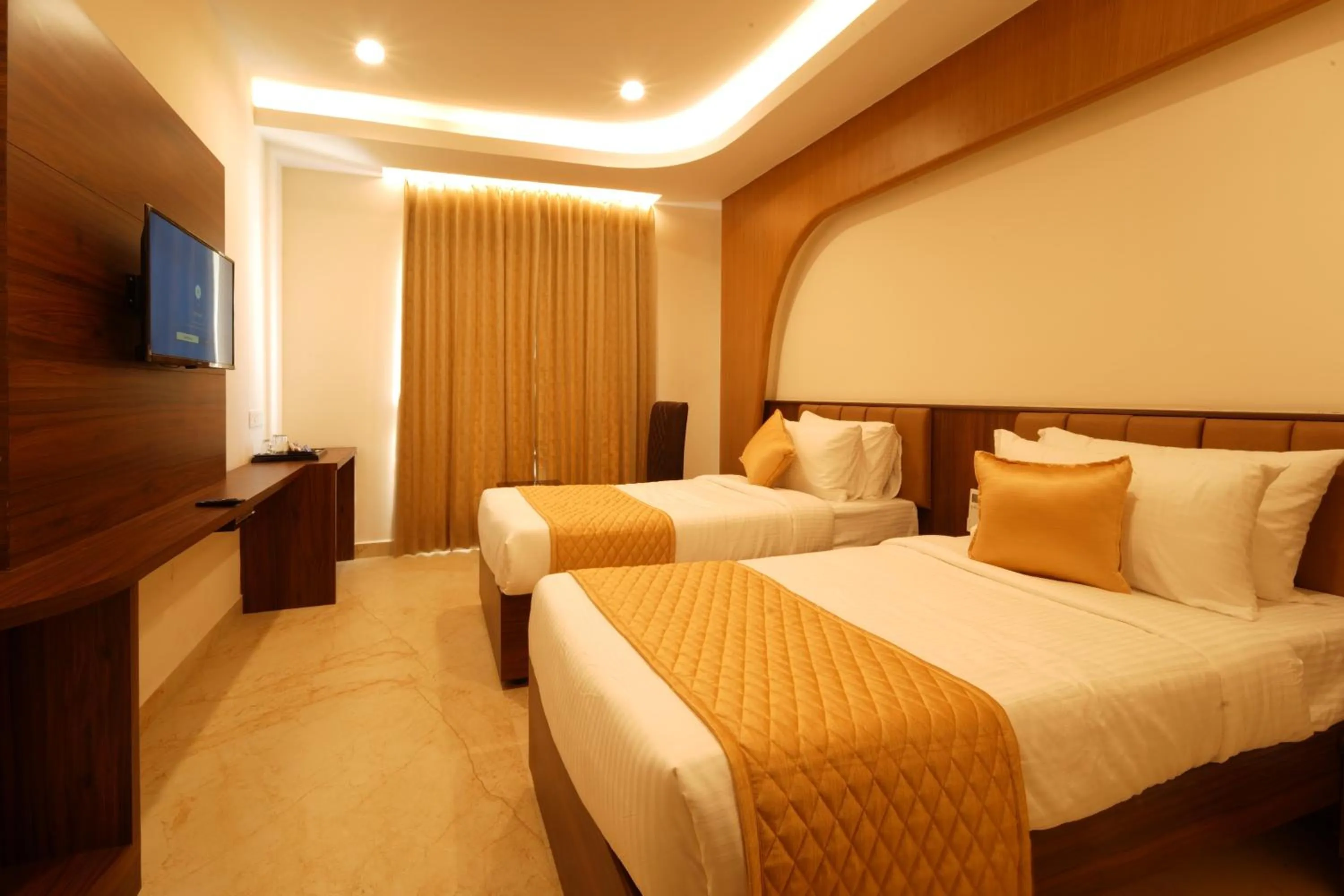 Bedroom, Bed in TSR Vivitha Grand