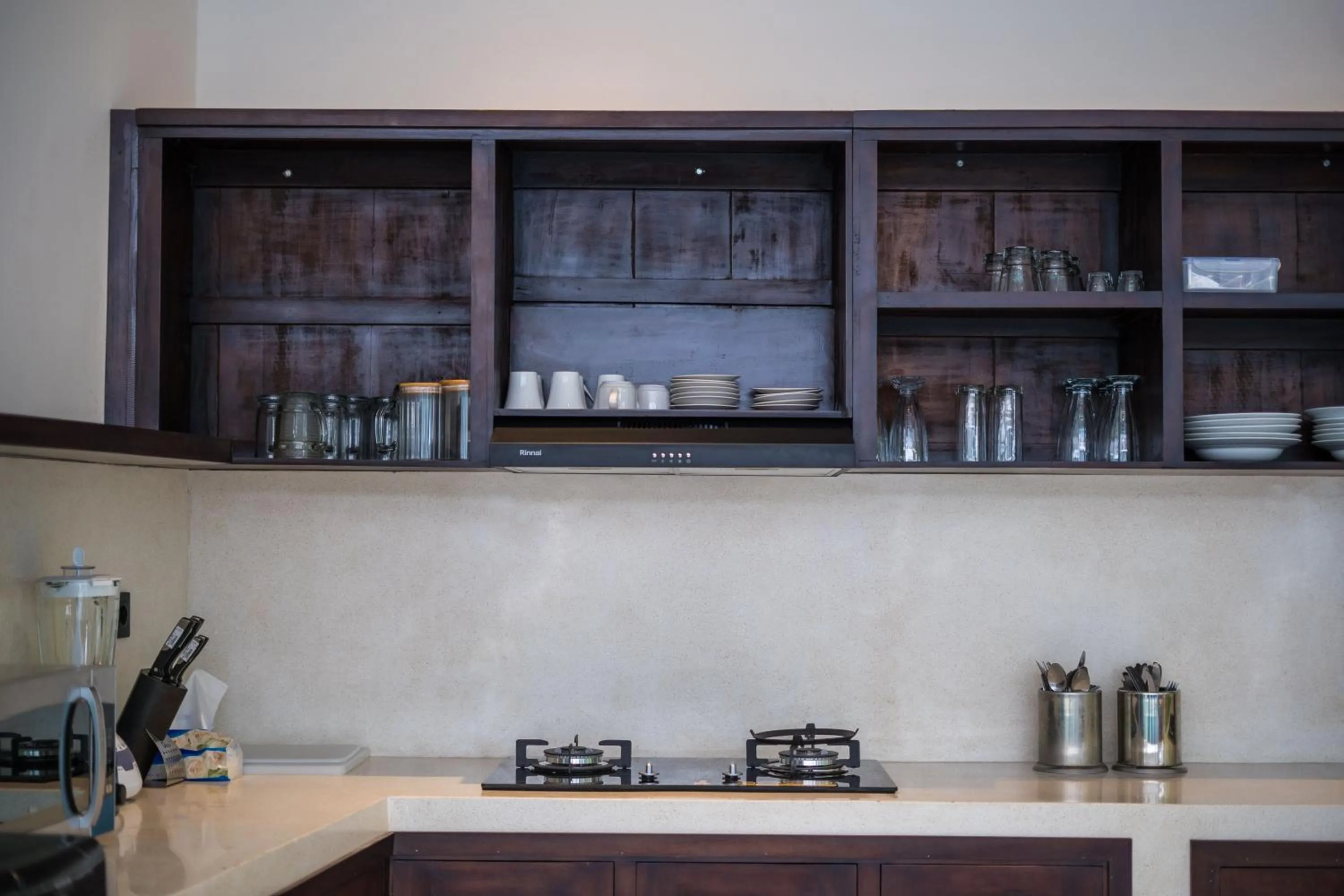 Kitchen or kitchenette in Tegal Wangi Canggu