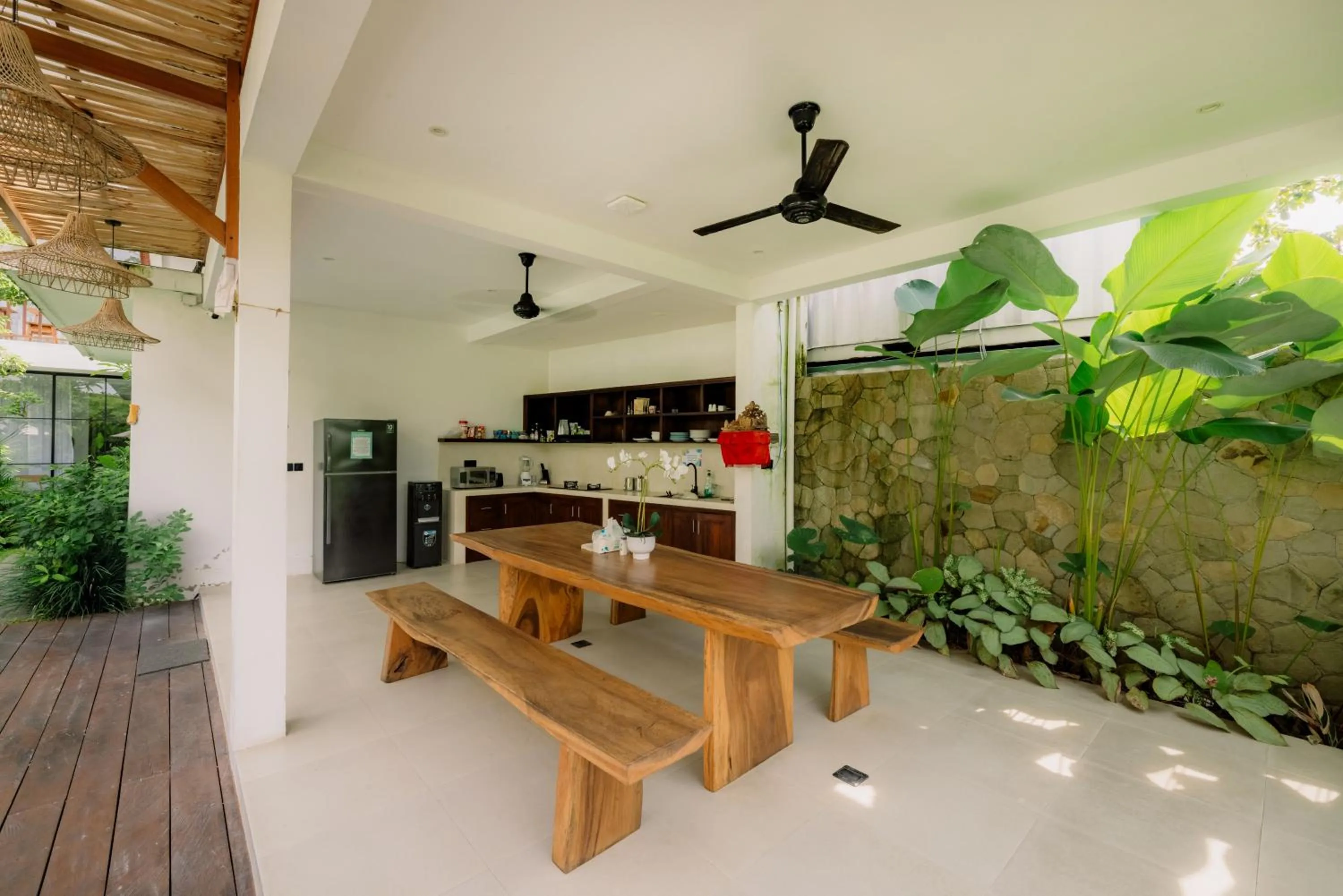 Kitchen or kitchenette in Tegal Wangi Canggu