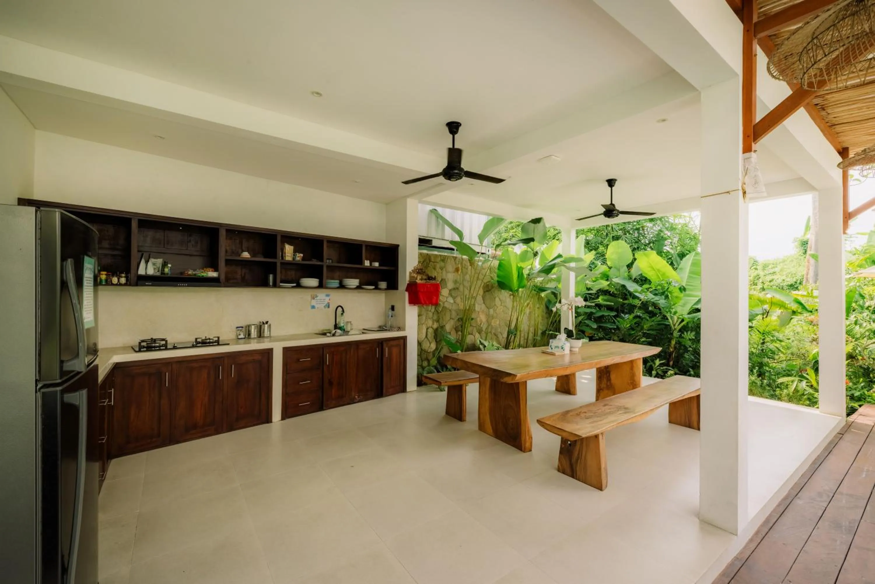 Kitchen or kitchenette in Tegal Wangi Canggu