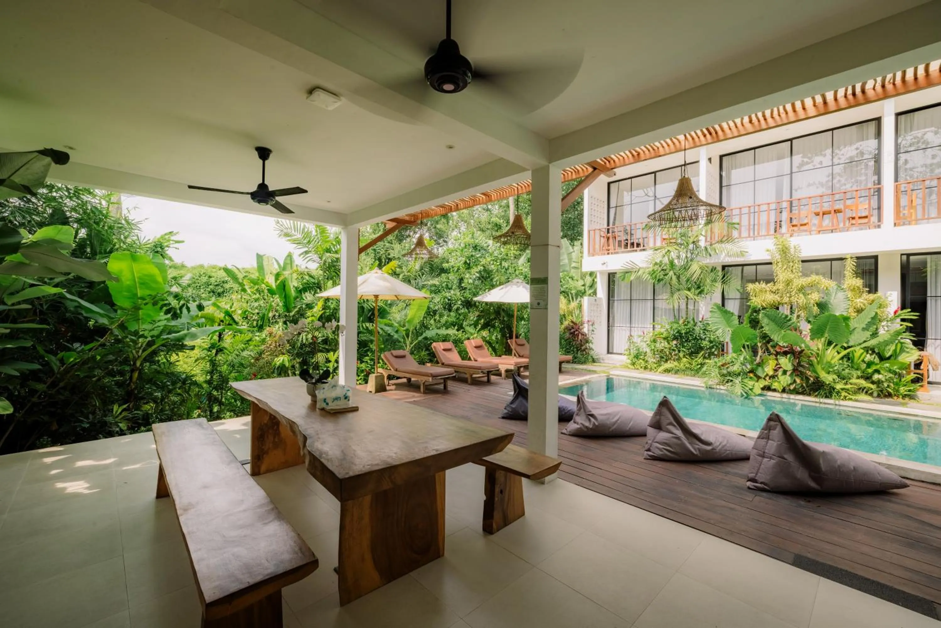 Seating area in Tegal Wangi Canggu