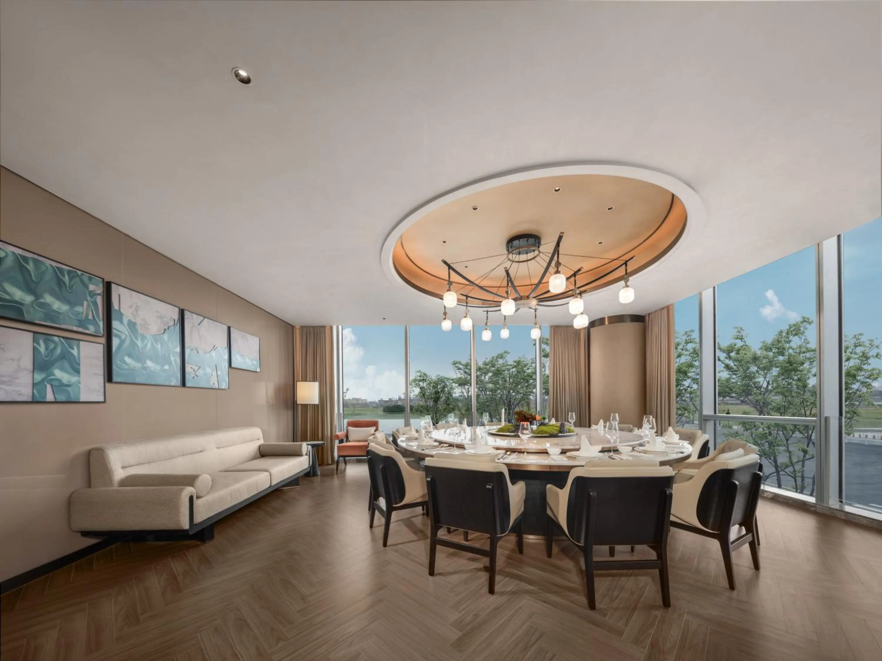 Restaurant/places to eat in Holiday Inn Hangzhou GCEC