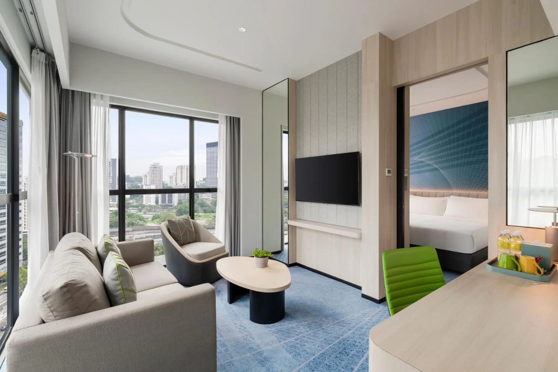 Living room in Holiday Inn Kuala Lumpur Bangsar by IHG