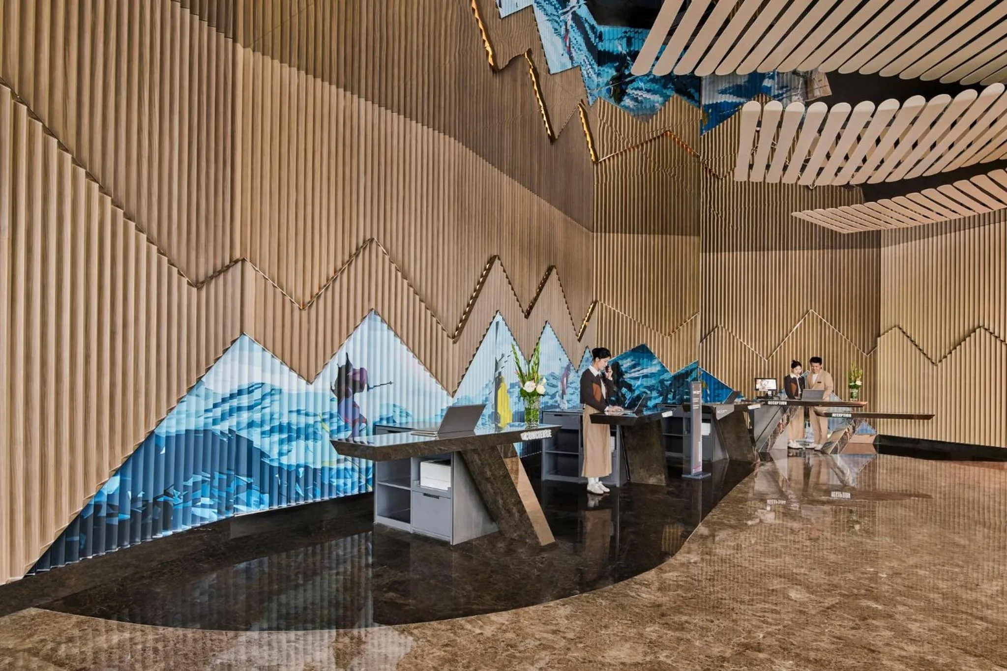 Property building in Crowne Plaza Shanghai Snow World by IHG