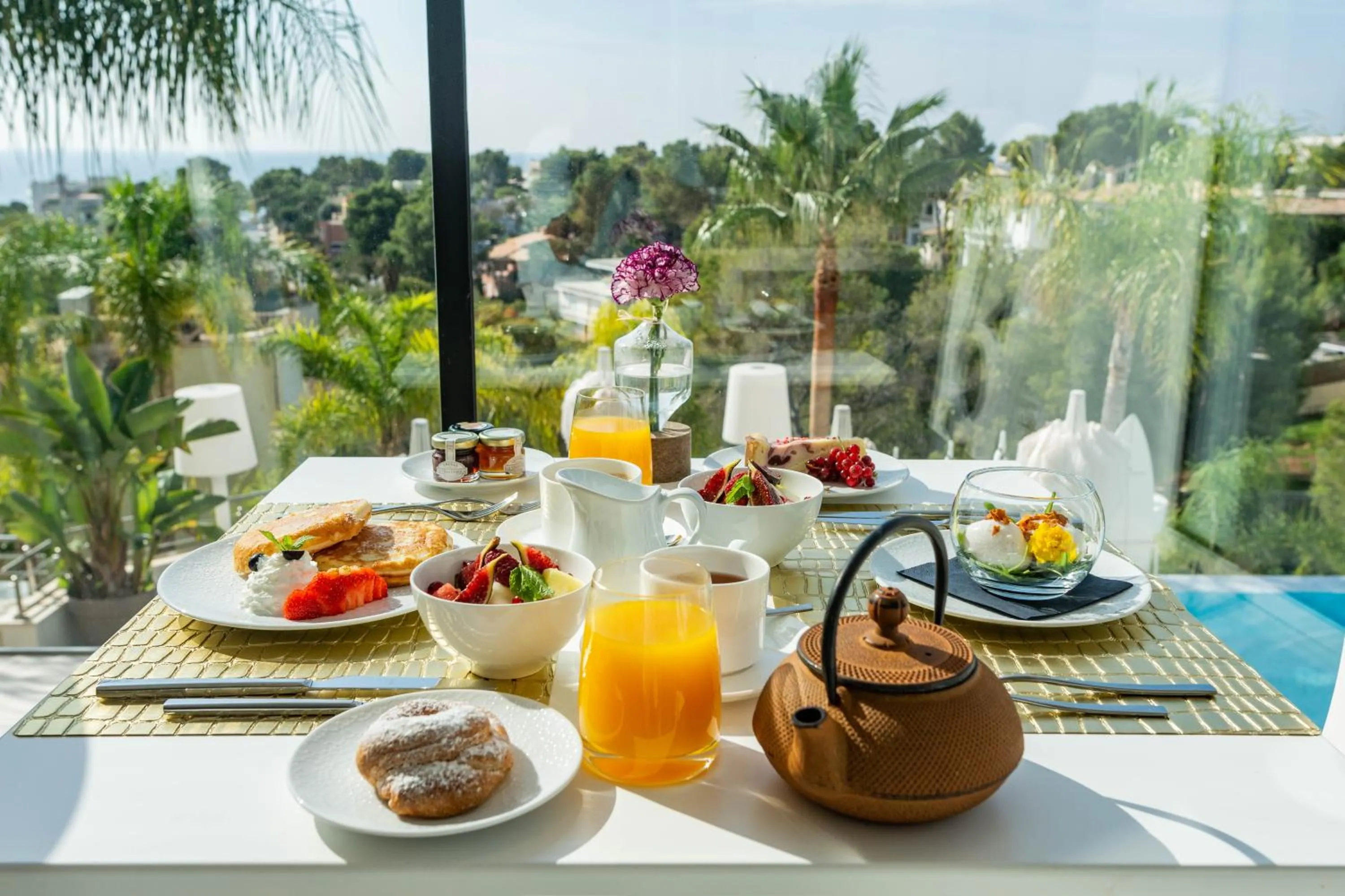 Buffet breakfast in Portals Hills Boutique Hotel