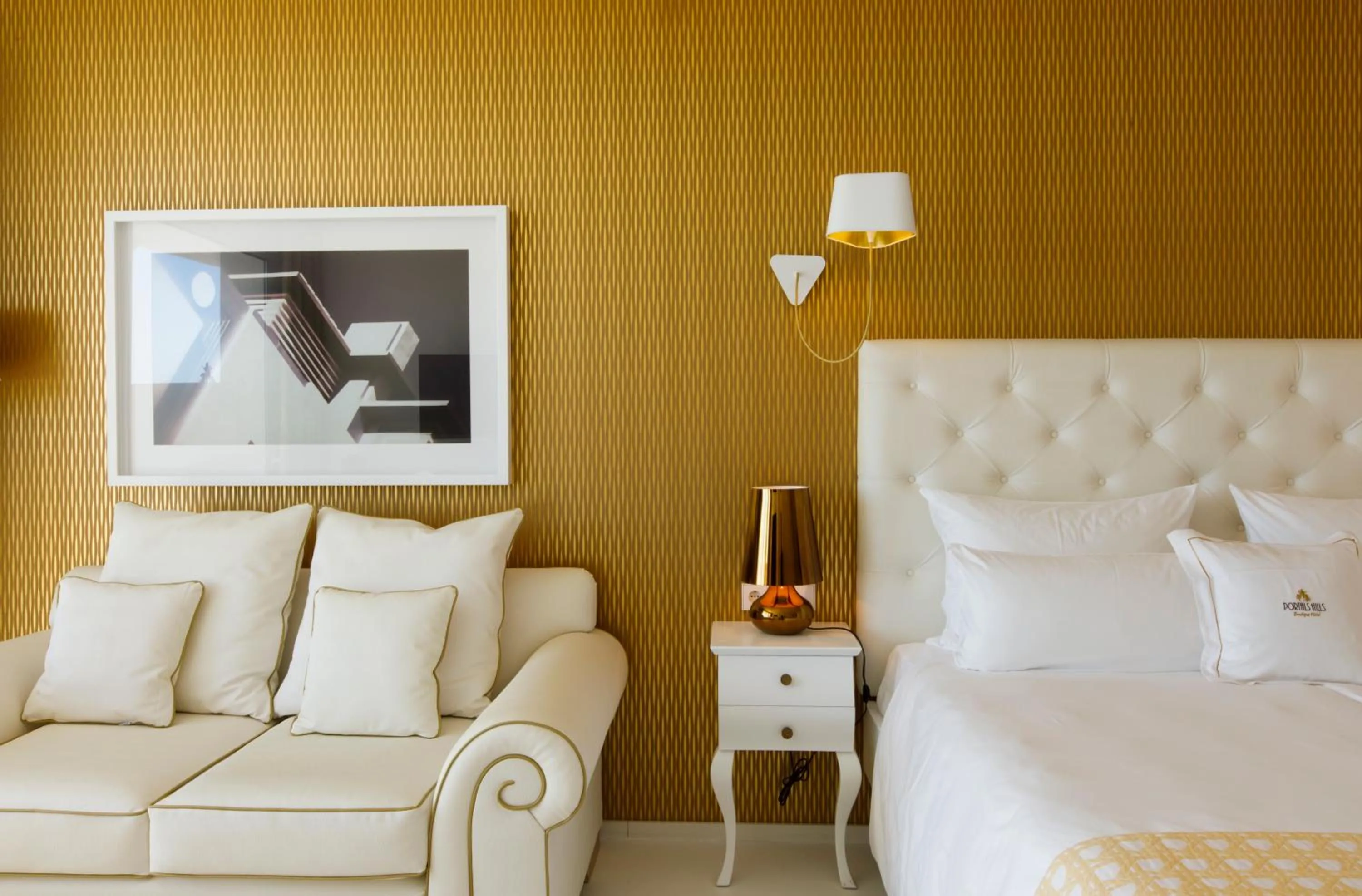 Bedroom, Bed in Portals Hills Boutique Hotel