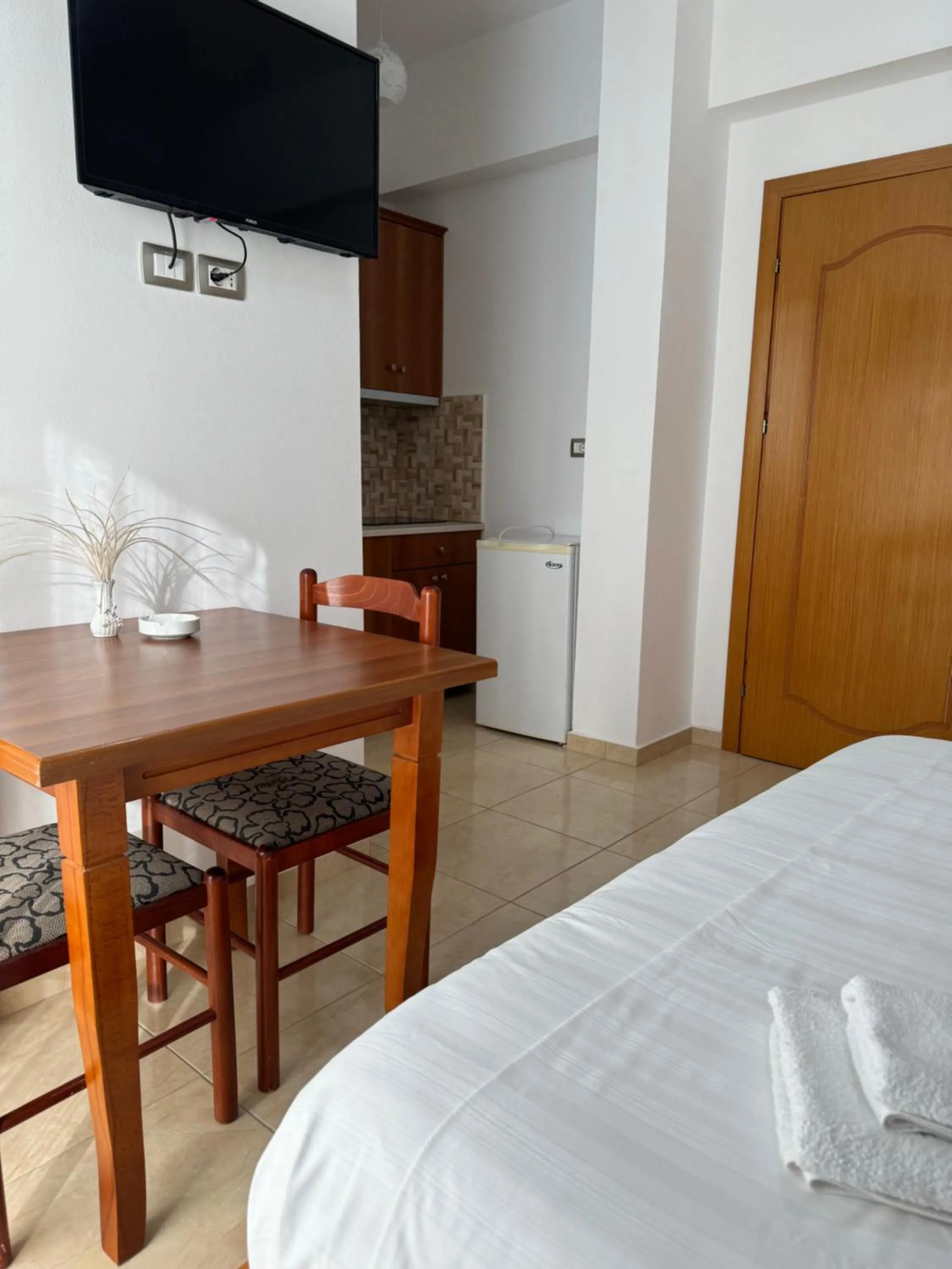 TV and multimedia, Bed in Aleksander ApartHotel