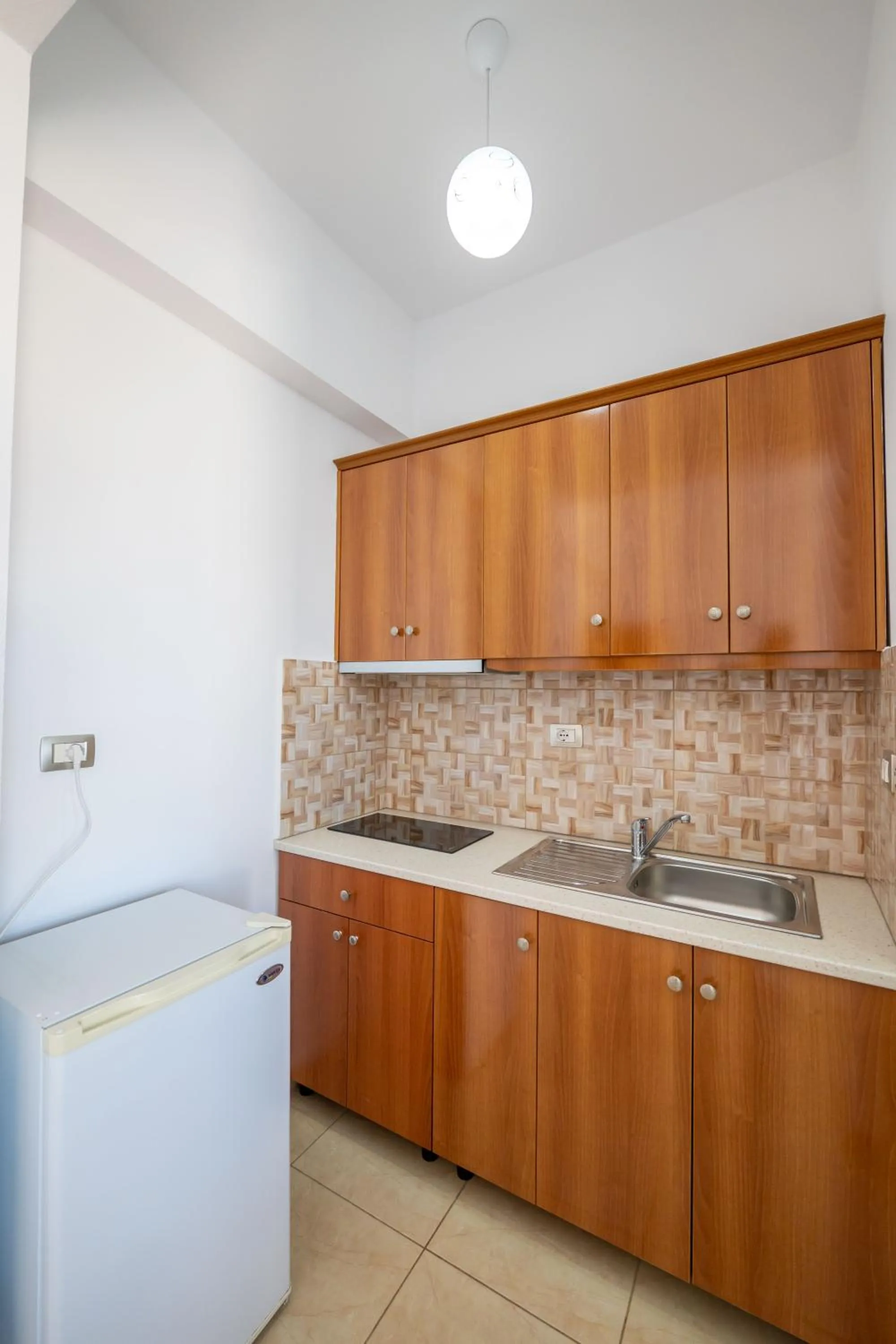 Kitchen or kitchenette in Aleksander ApartHotel