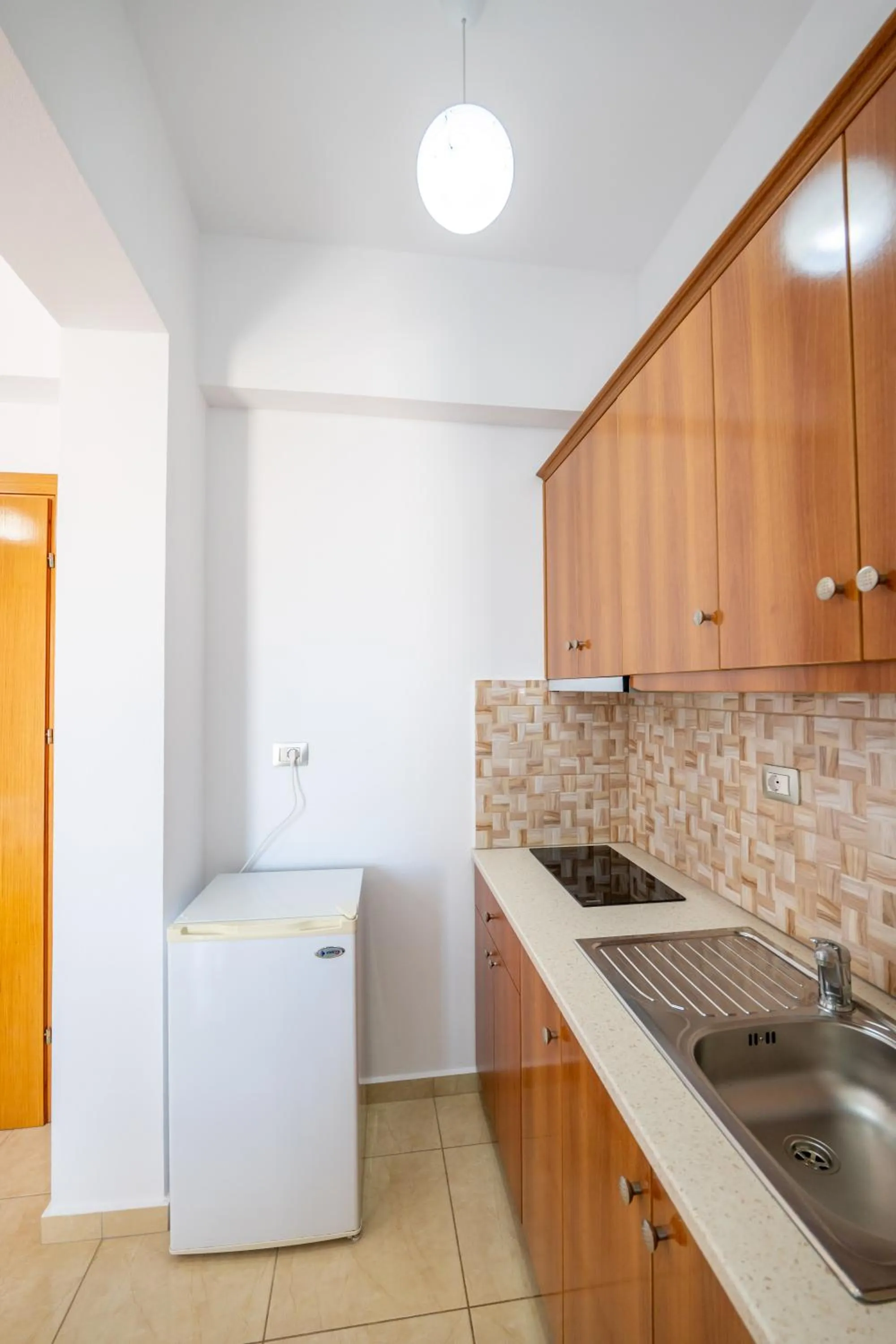 Kitchen or kitchenette in Aleksander ApartHotel