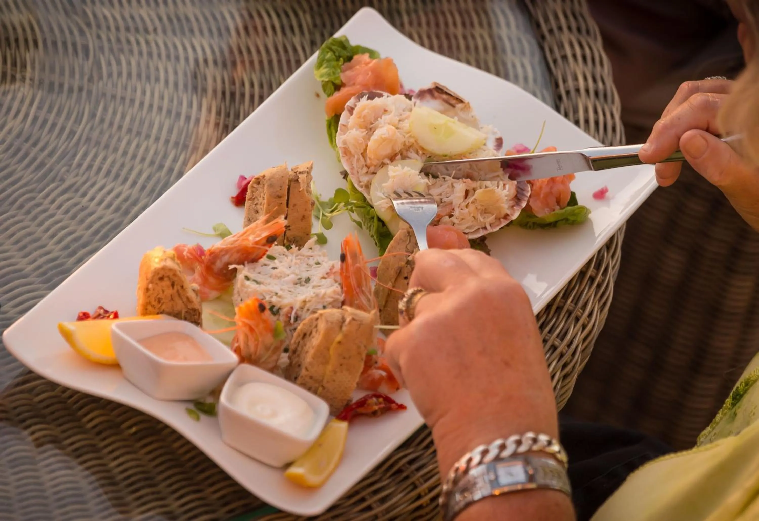 Food in Cobo Bay Hotel