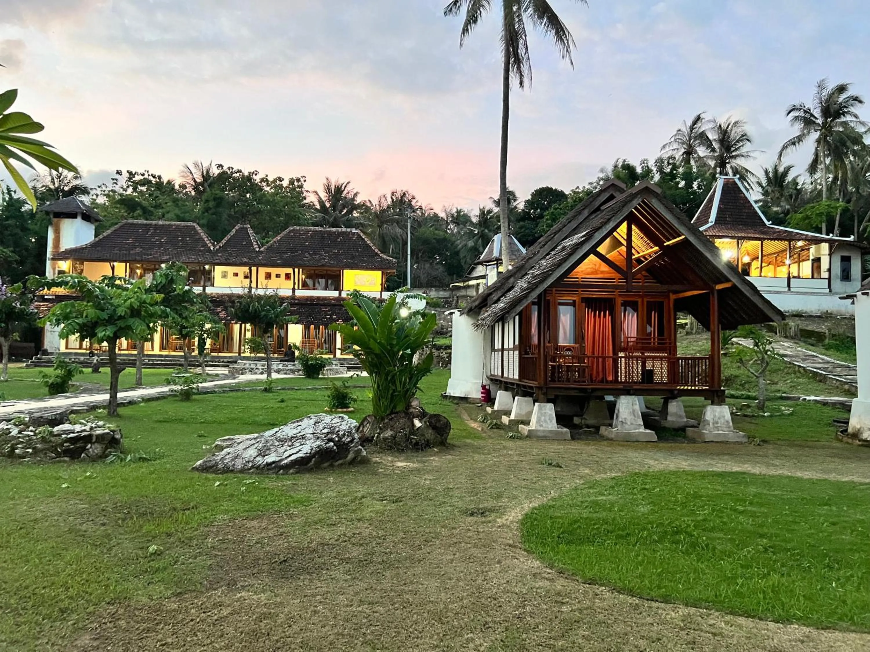 Property building in Arys Lagoon Bungalow & Hotel
