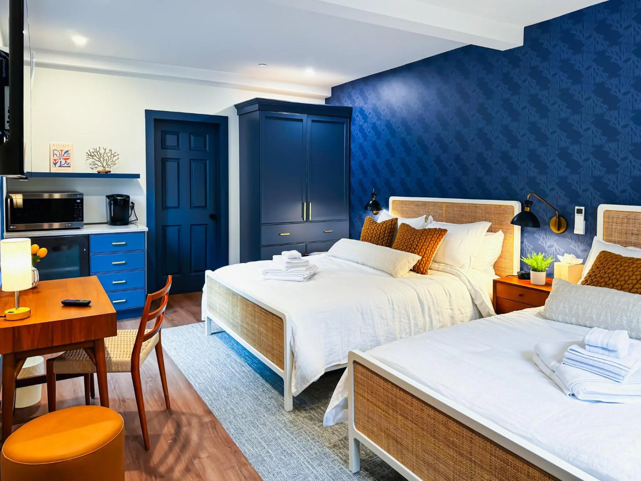 Queen Room in The Rockport House