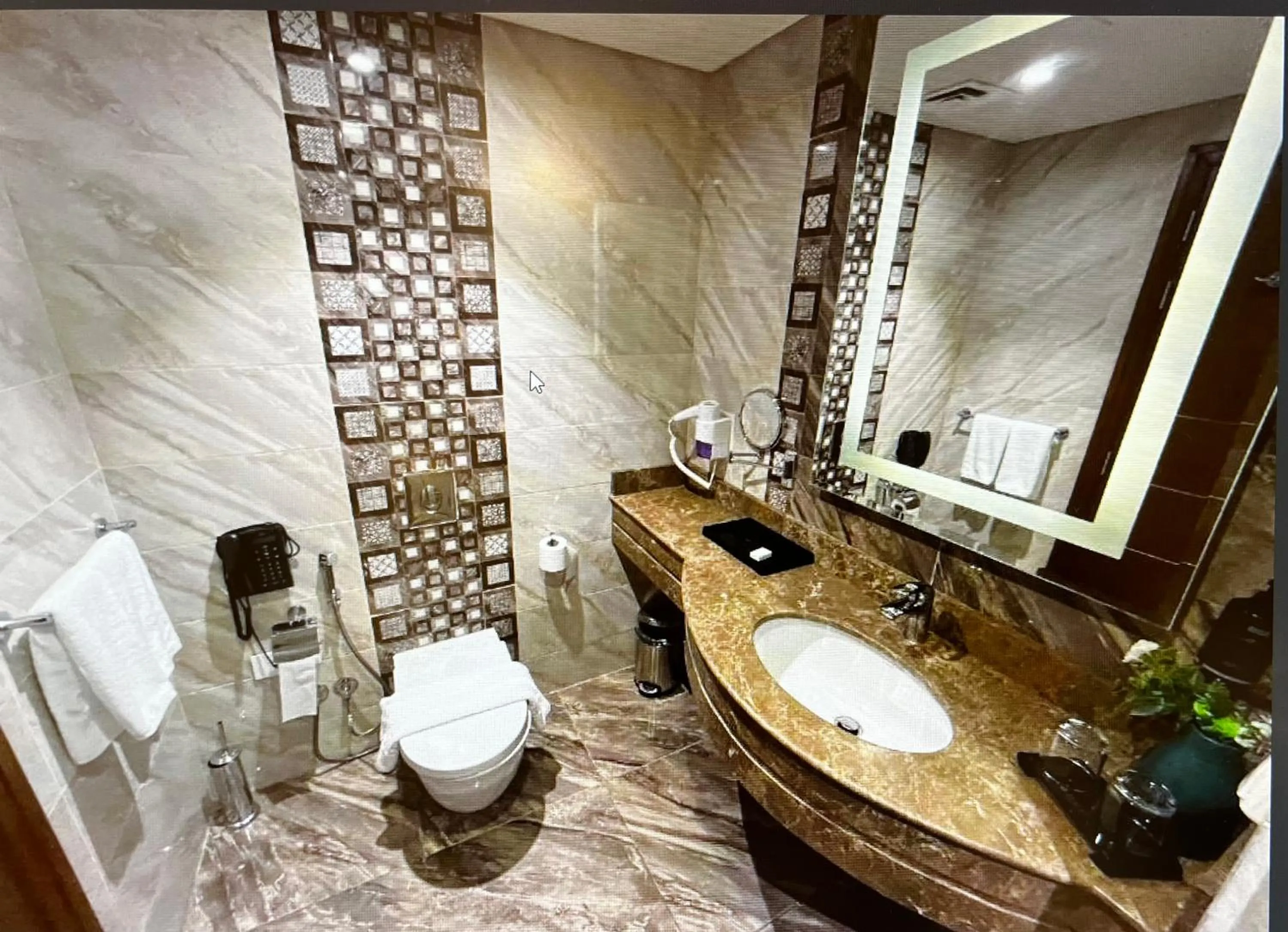 Bathroom in Tolip Resort El Galala Heights