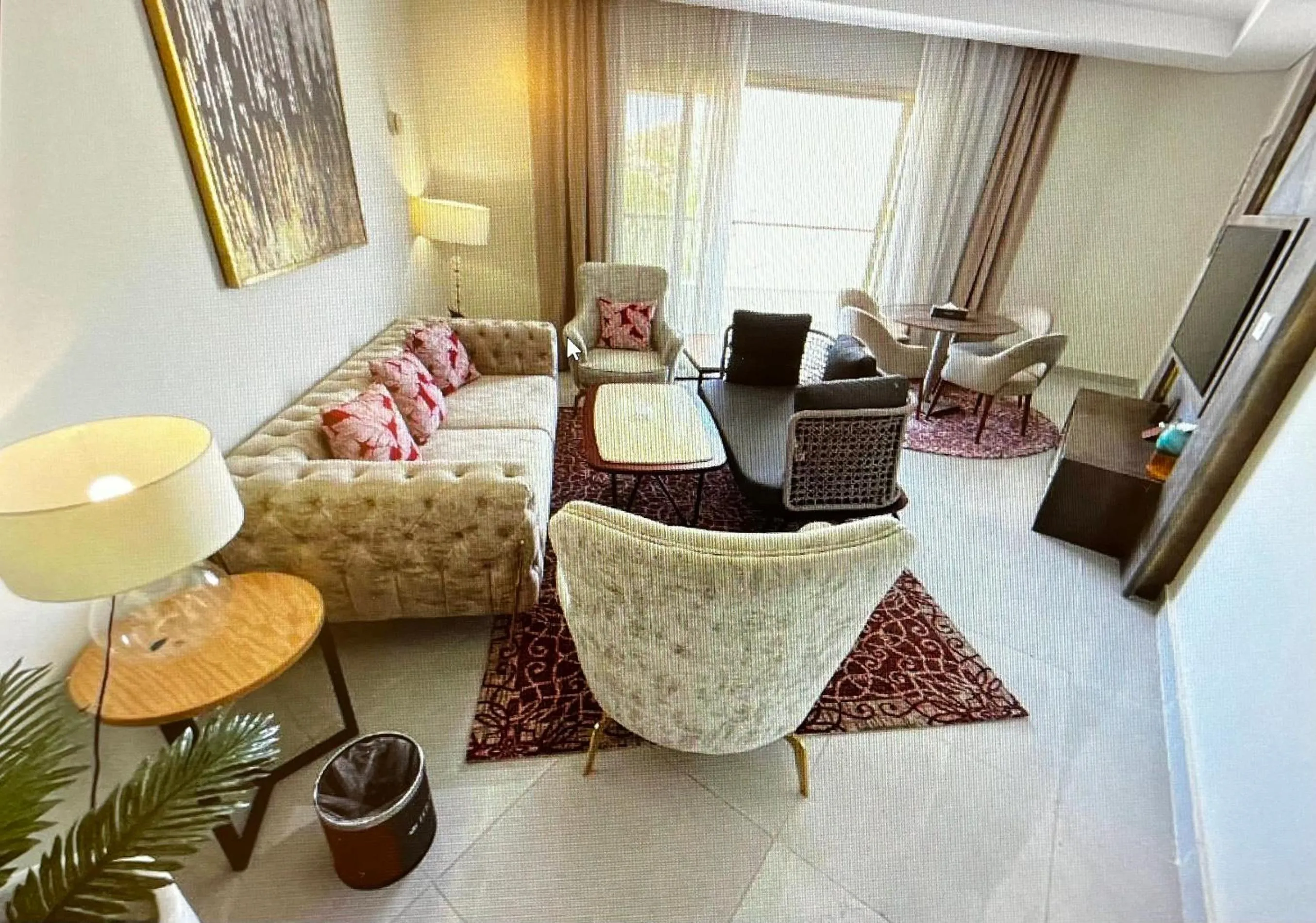 Living room in Tolip Resort El Galala Heights