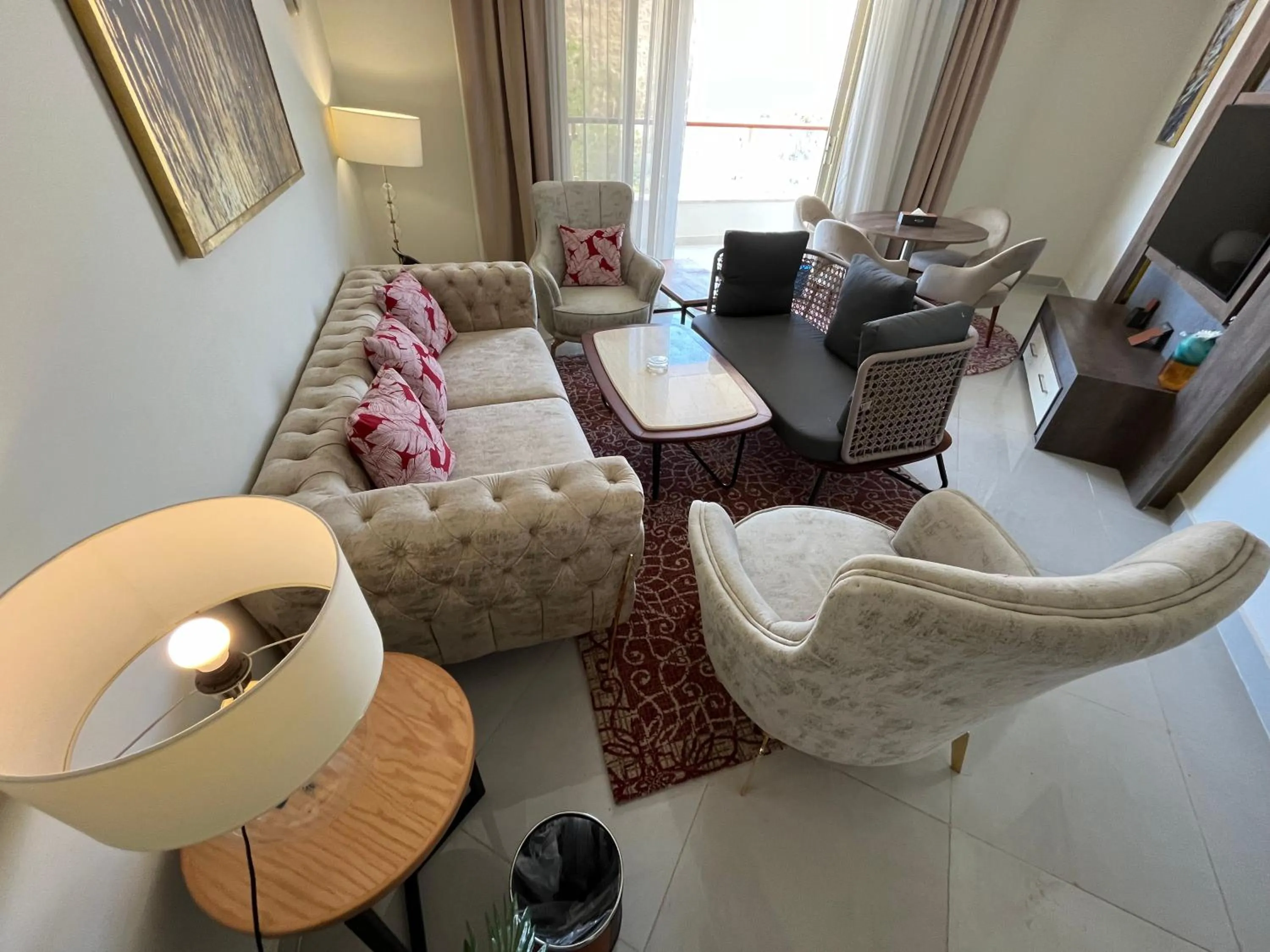 Living room in Tolip Resort El Galala Heights