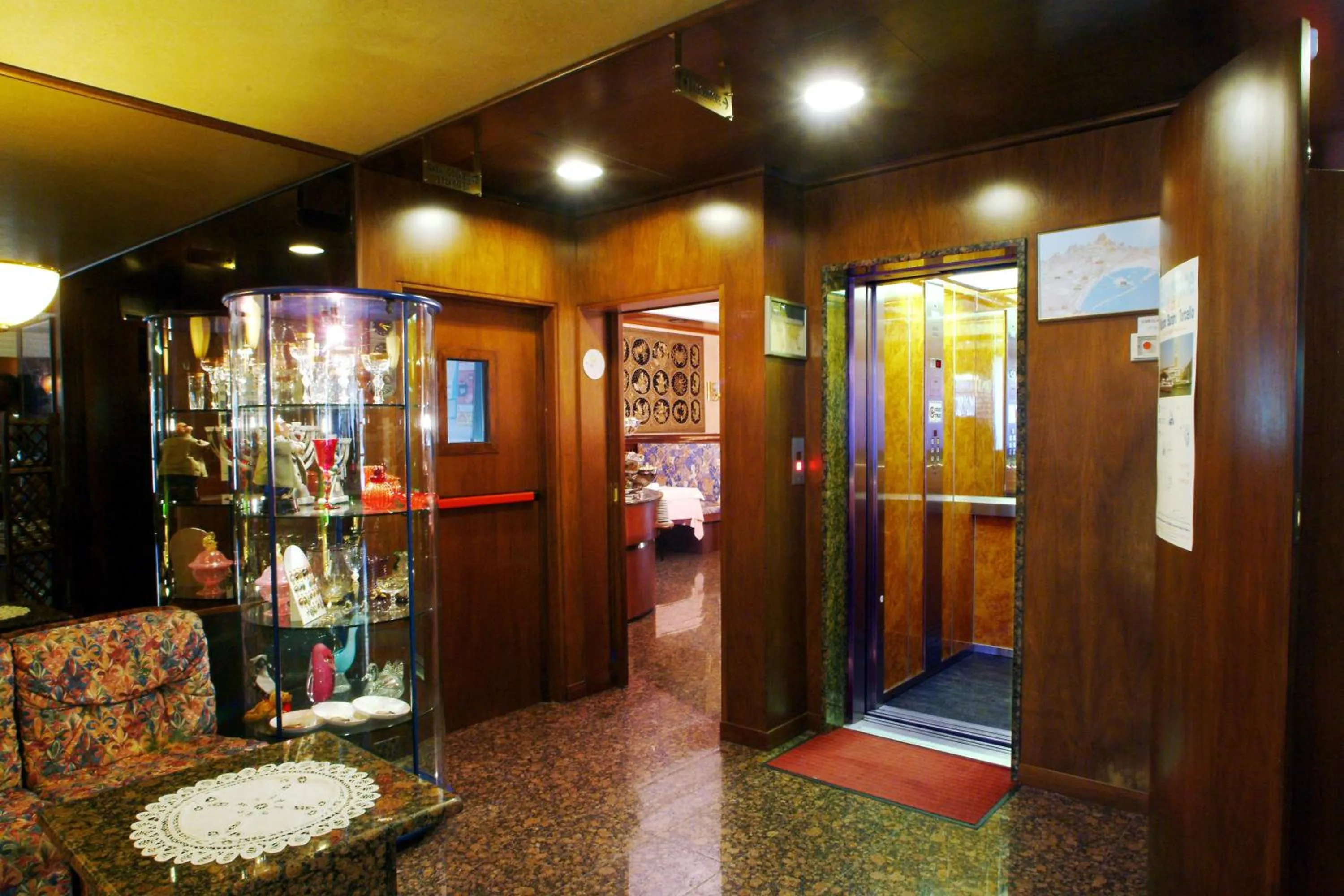 Lobby or reception in Hotel Roma