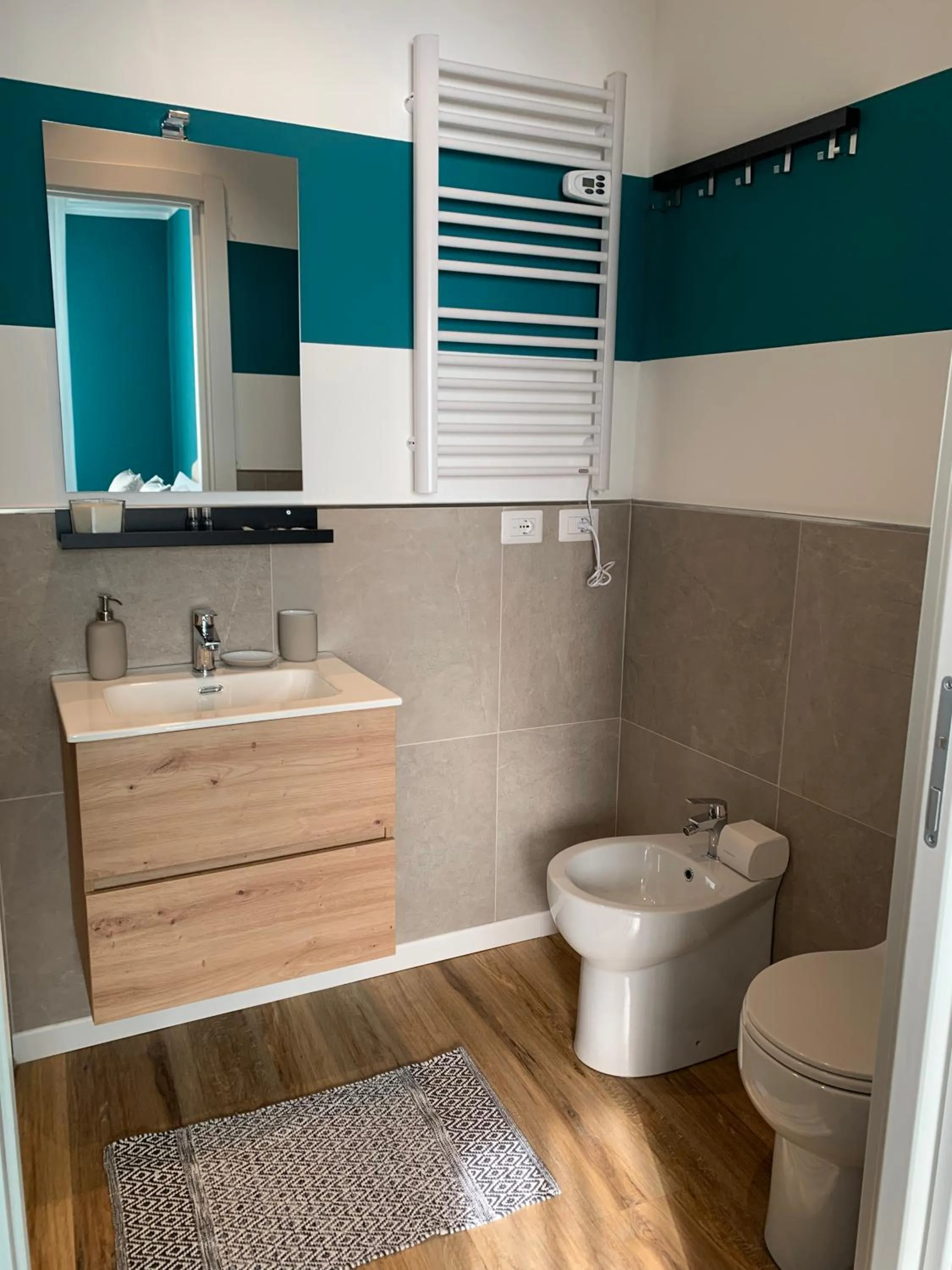 Bathroom in Apartment Hotel Marchesini