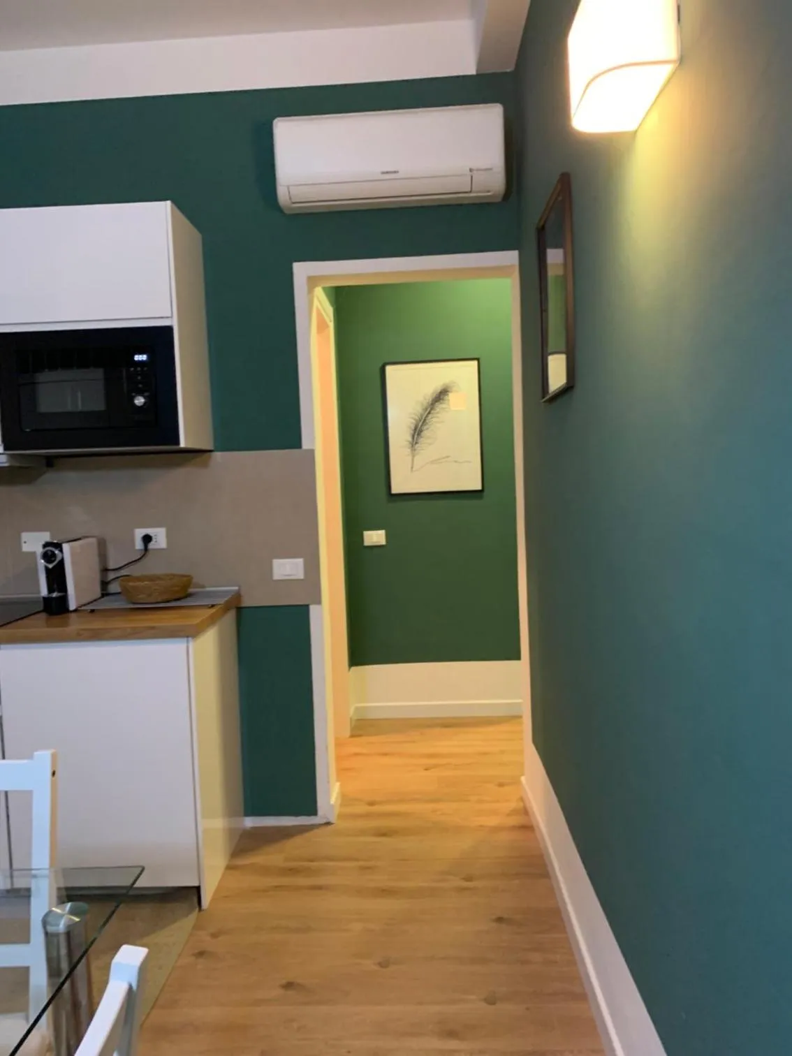 Kitchen or kitchenette in Apartment Hotel Marchesini