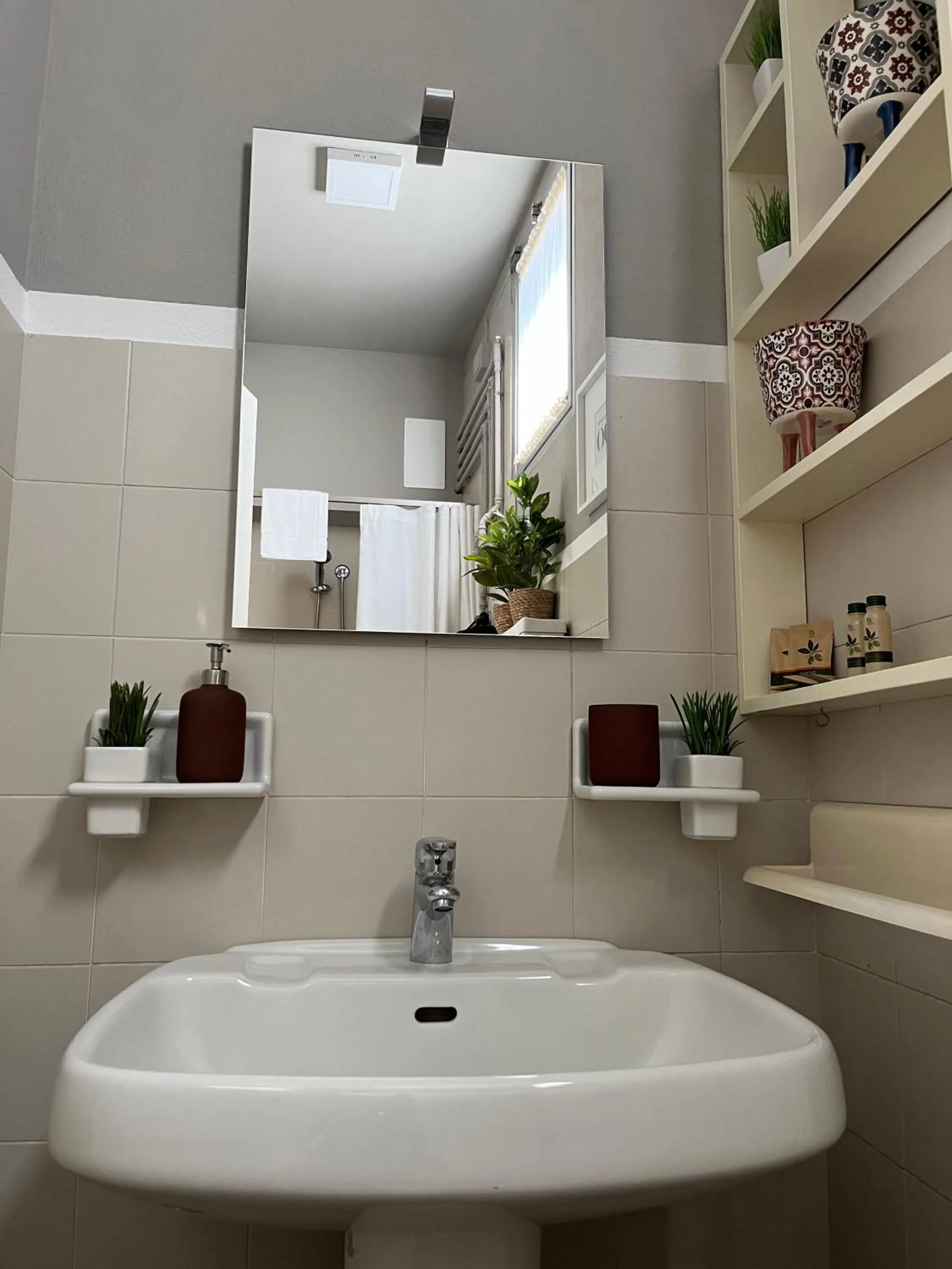 Bathroom in Apartment Hotel Marchesini