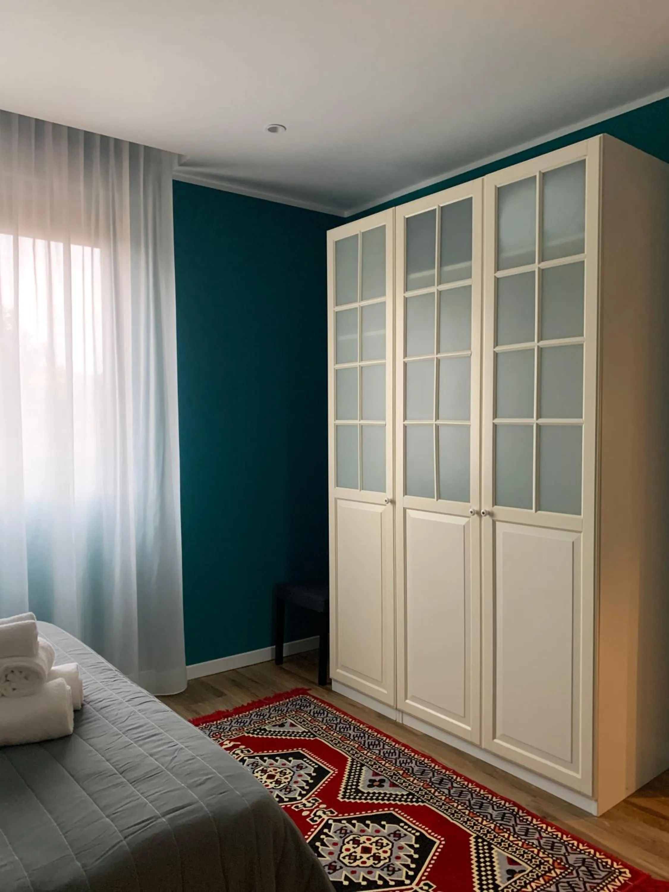 Bedroom, Bed in Apartment Hotel Marchesini