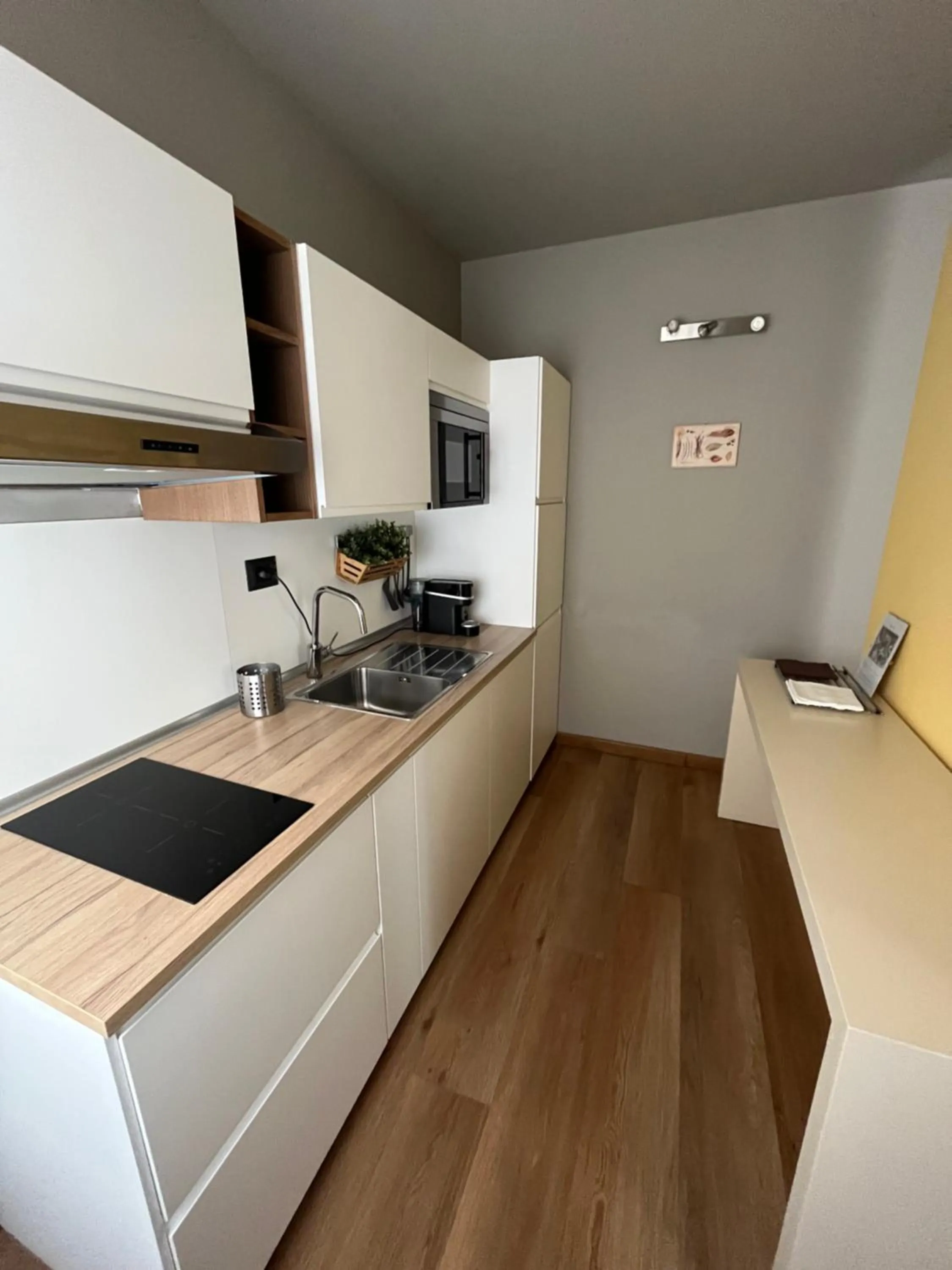 Kitchen or kitchenette in Apartment Hotel Marchesini