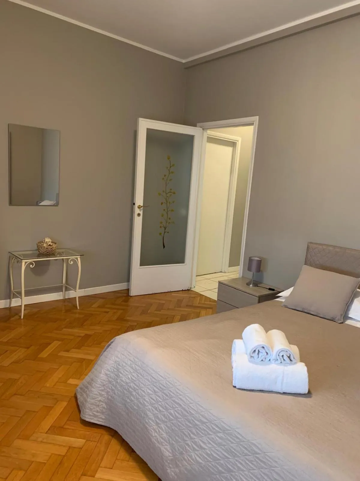 Bedroom, Bed in Apartment Hotel Marchesini