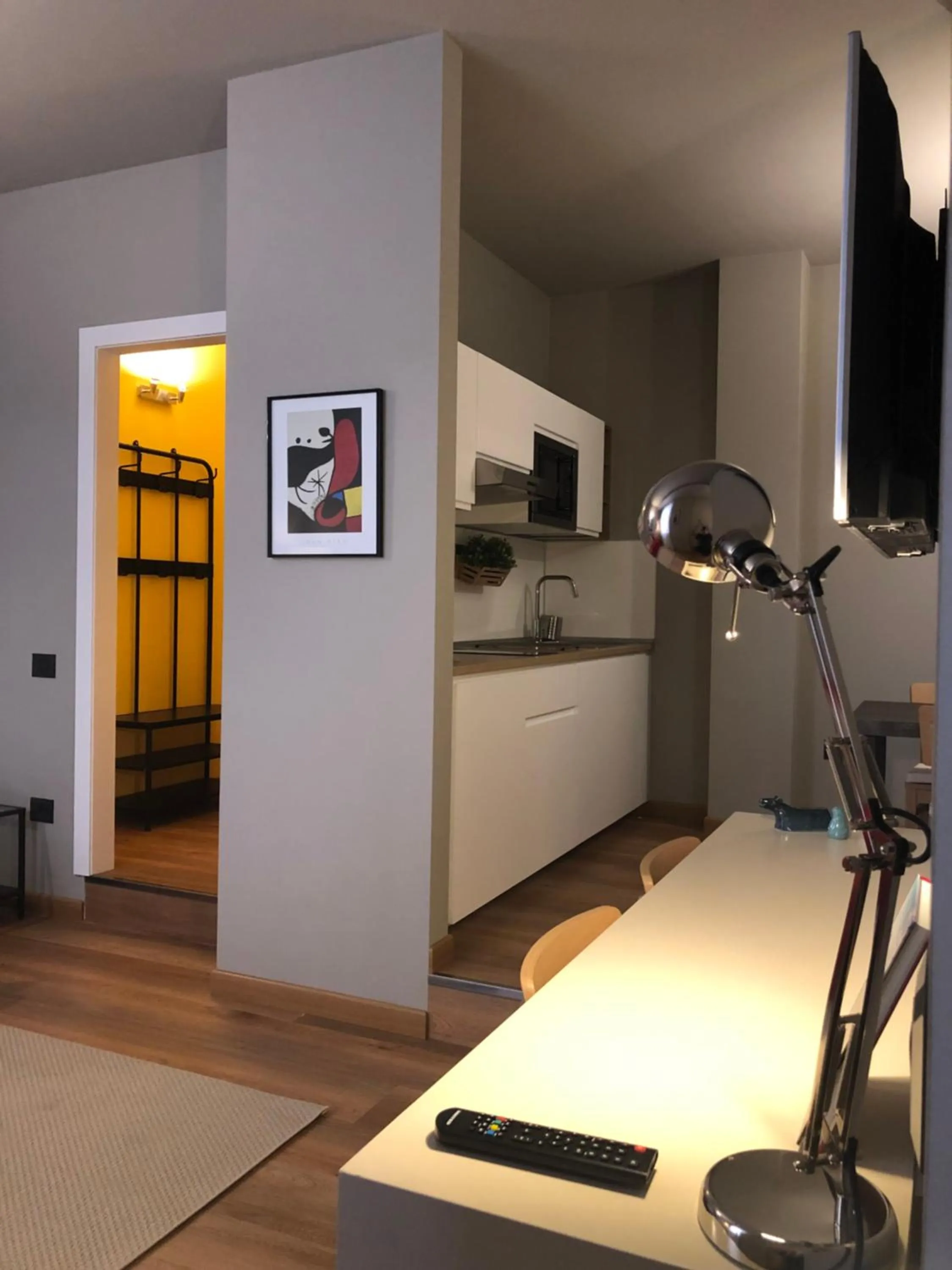 Kitchen or kitchenette in Apartment Hotel Marchesini