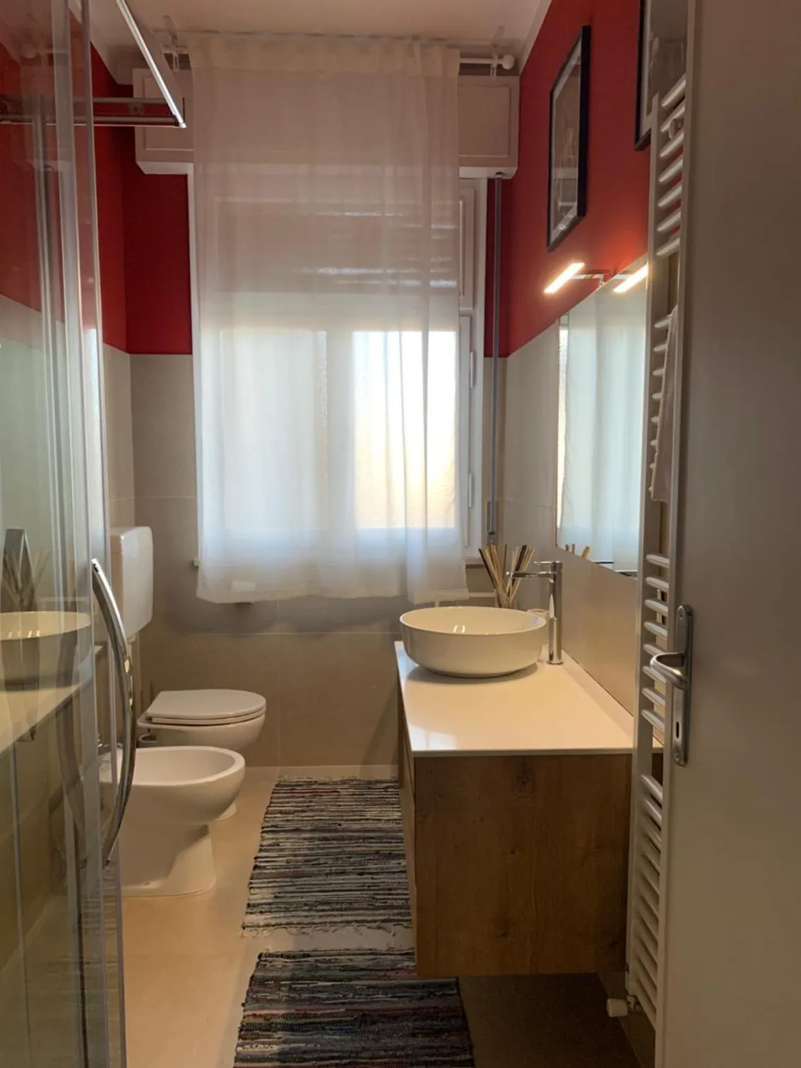 Toilet in Apartment Hotel Marchesini