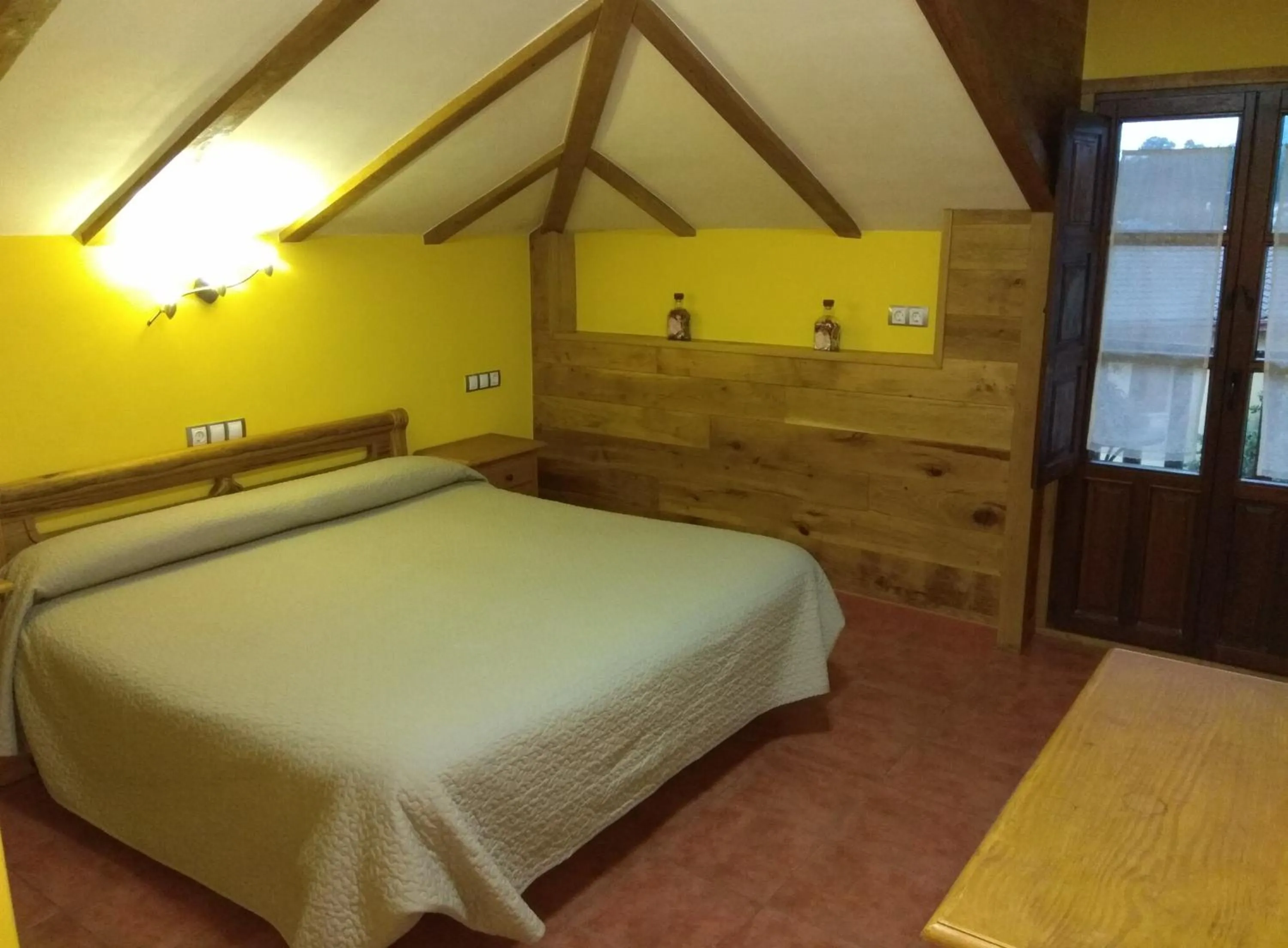 Bed in Posada Casa Rosalia