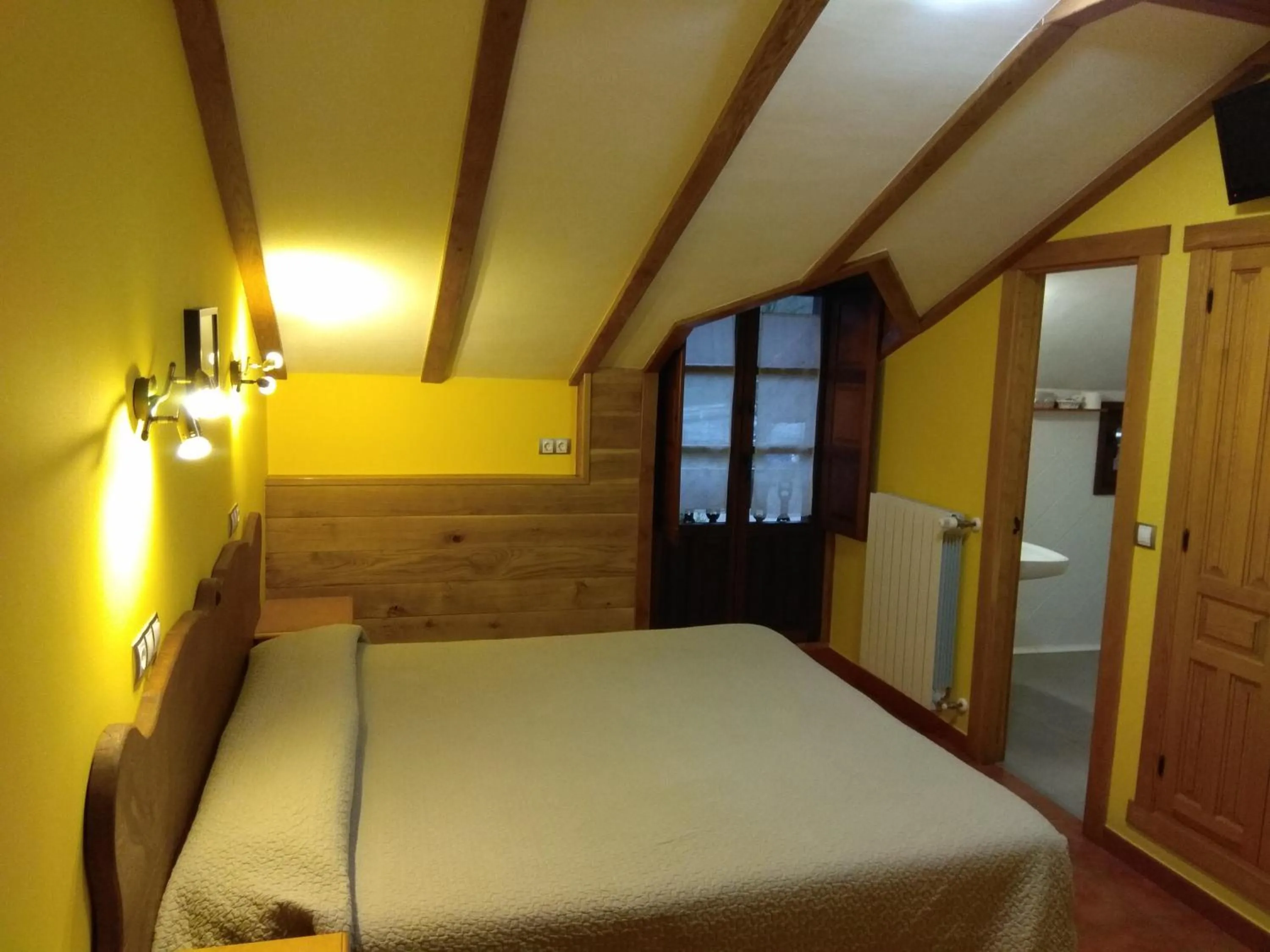 Bed in Posada Casa Rosalia
