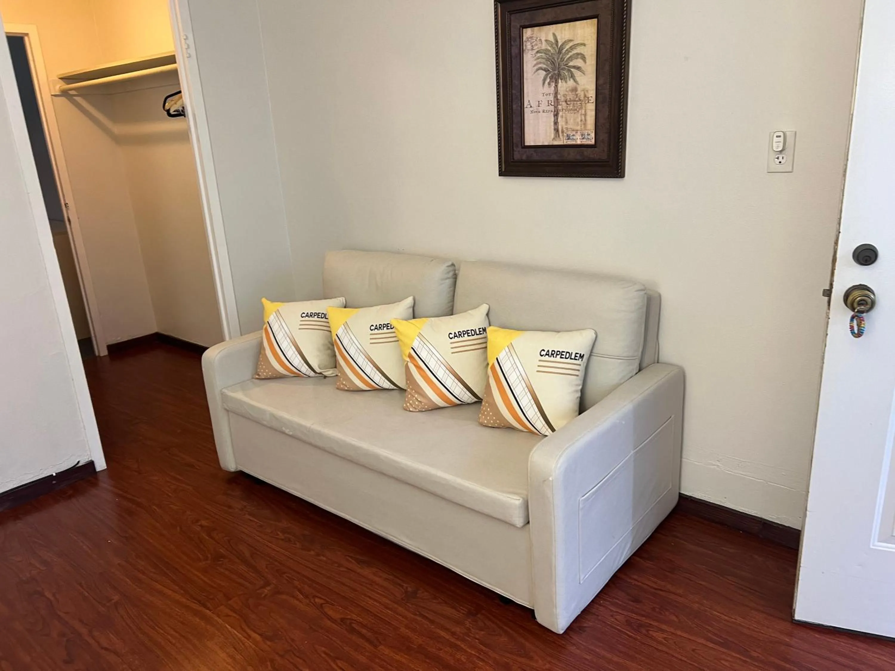 Living room in The Dylan, a Baymont by Wyndham