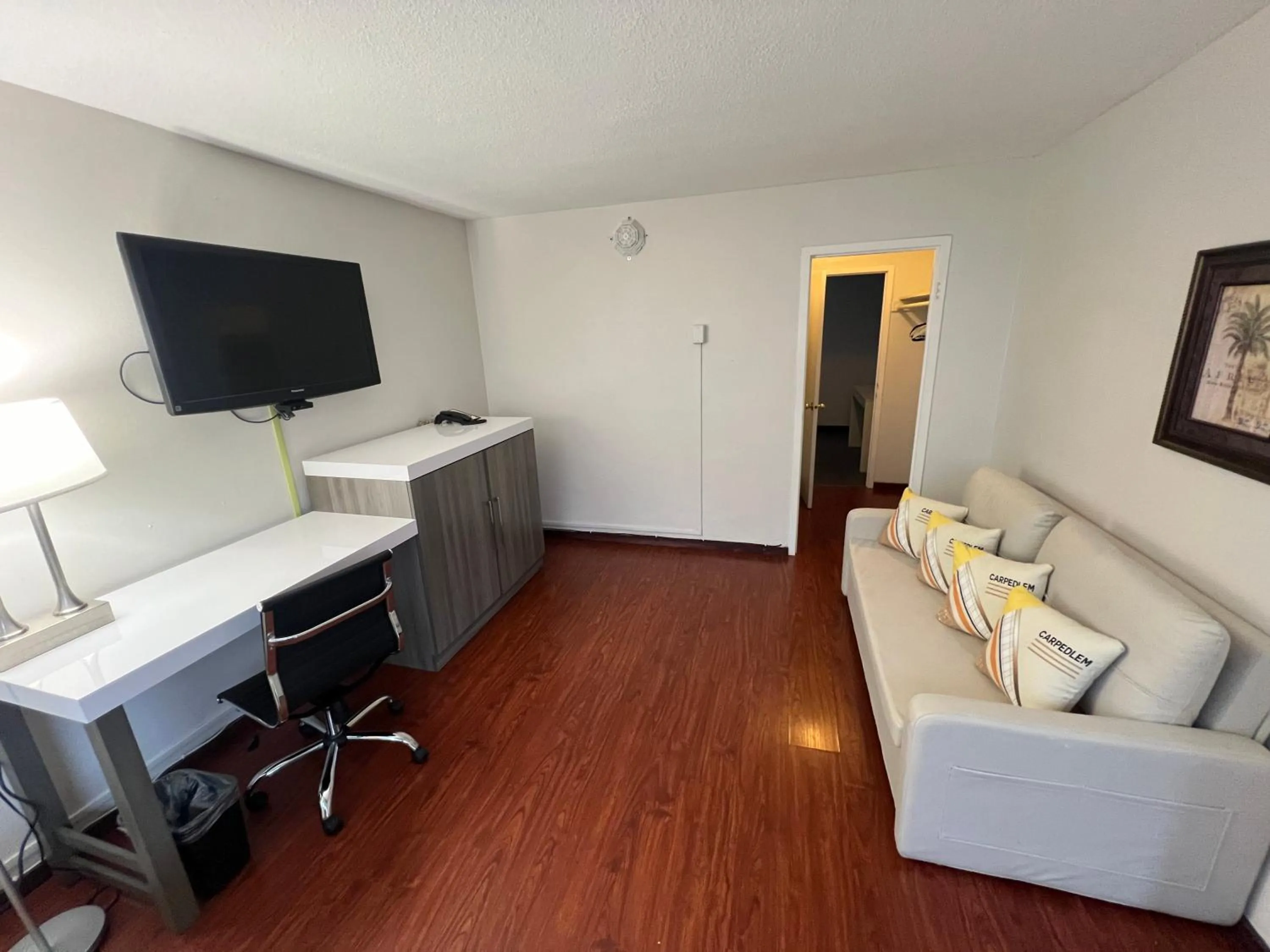 Living room in The Dylan, a Baymont by Wyndham