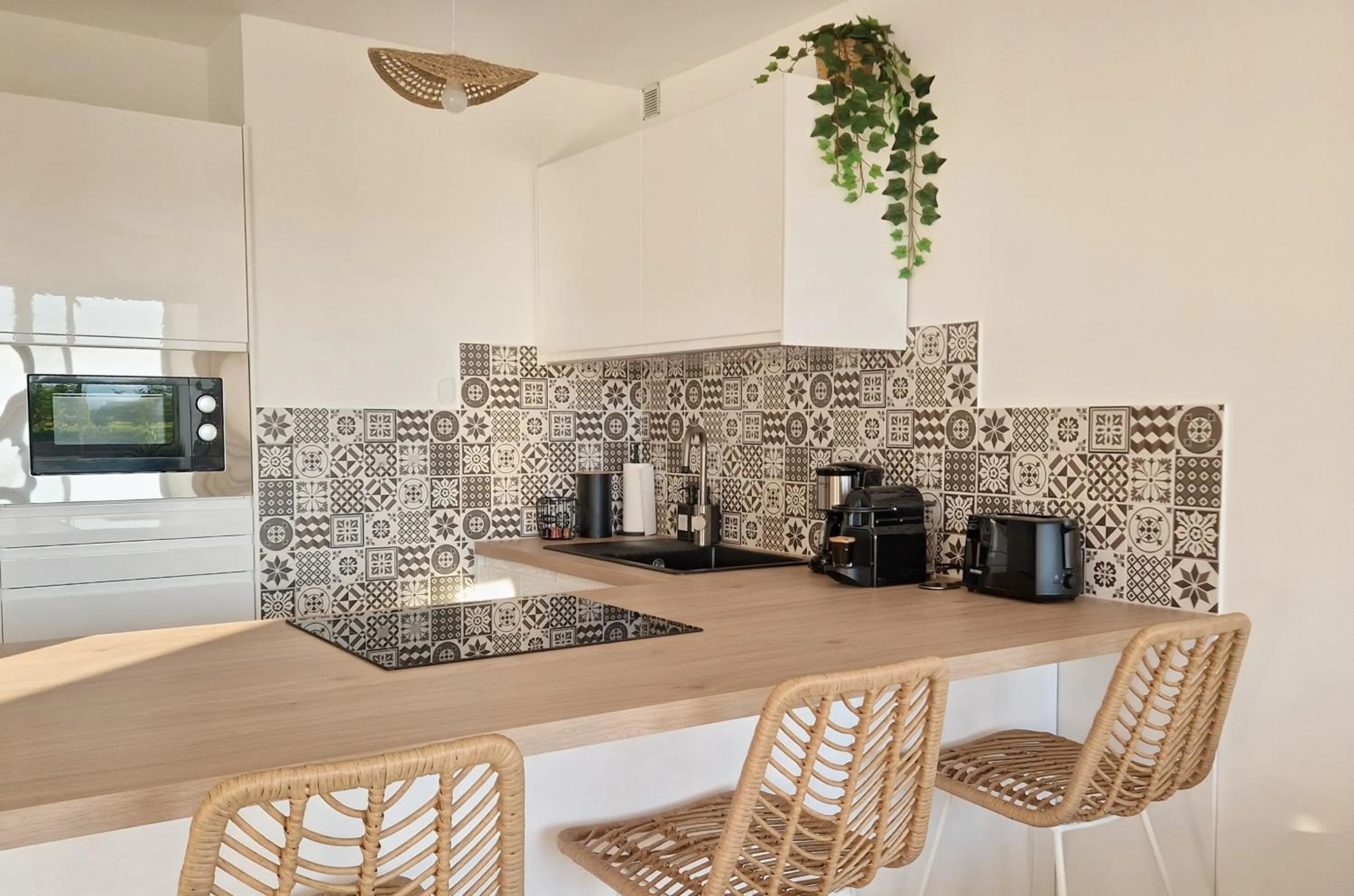 kitchen in Sable & Pampas - Meublé de Tourisme 5 étoiles