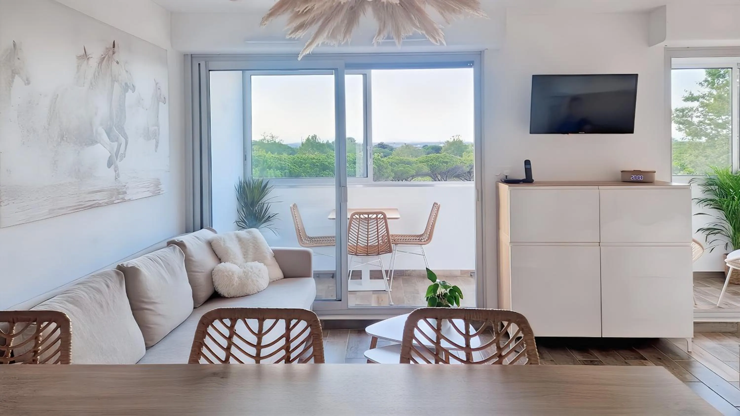 Living room in Sable & Pampas - Meublé de Tourisme 5 étoiles