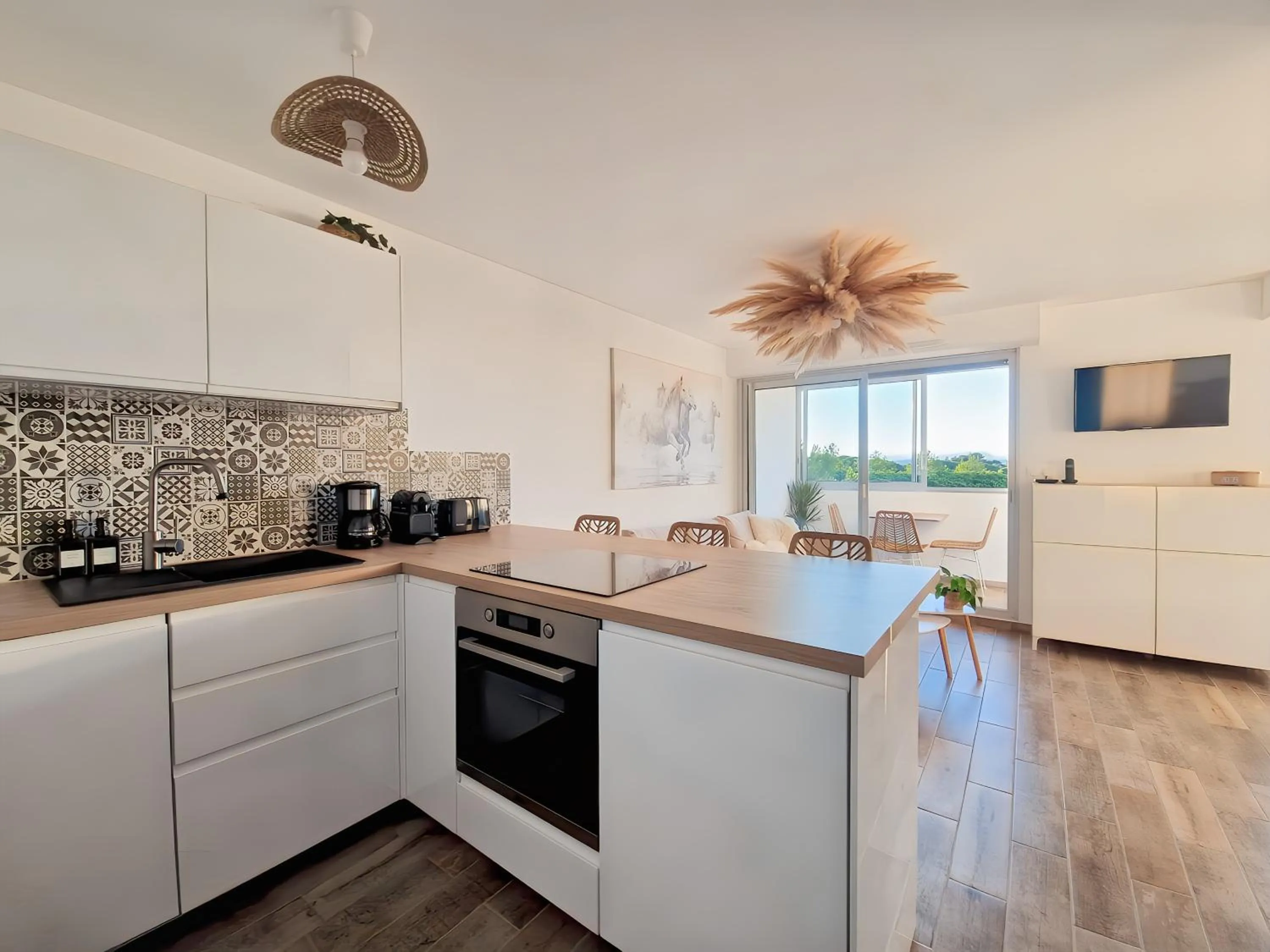 kitchen in Sable & Pampas - Meublé de Tourisme 5 étoiles