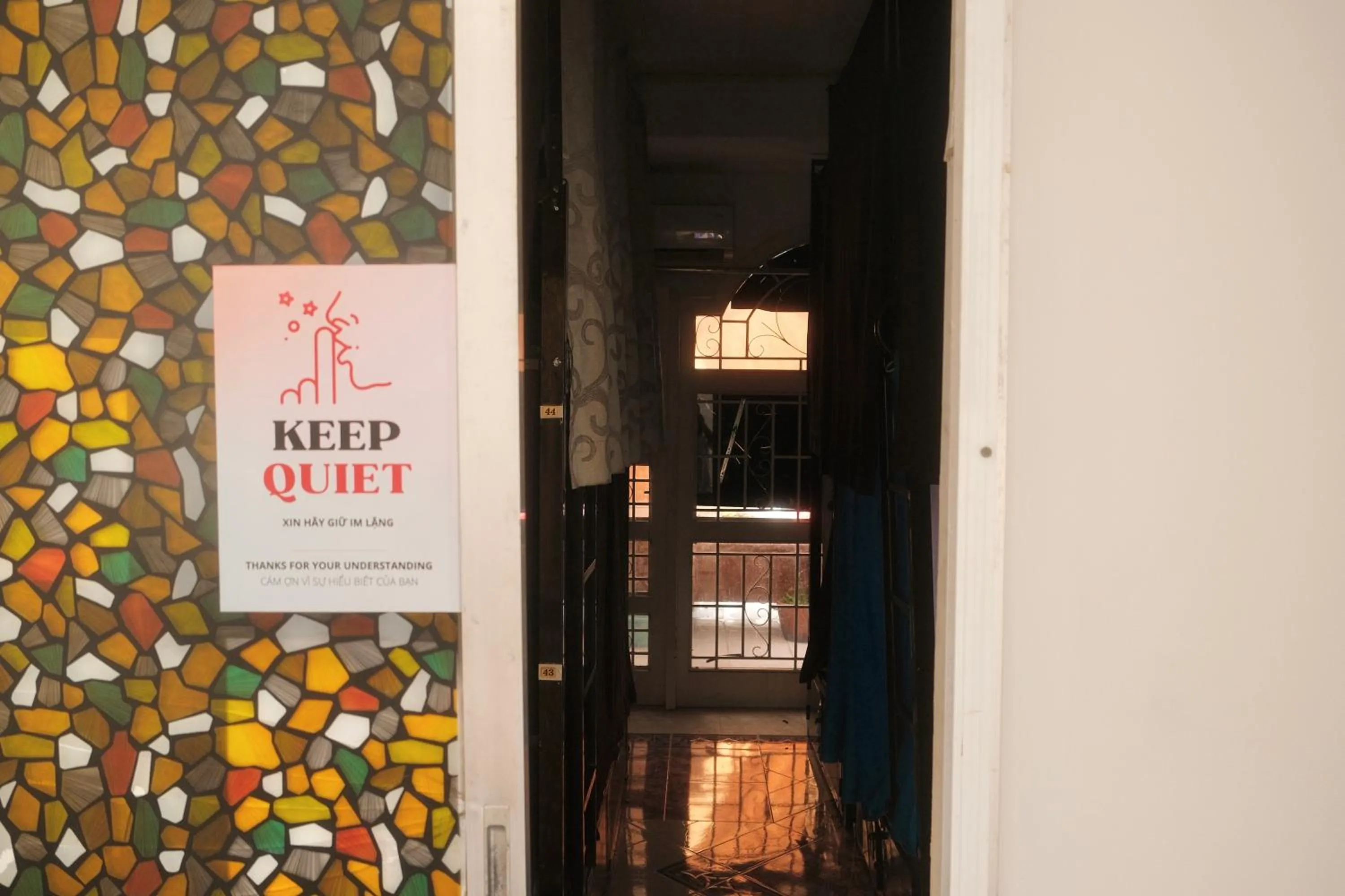 Facade/entrance in Sakura Hostel Saigon