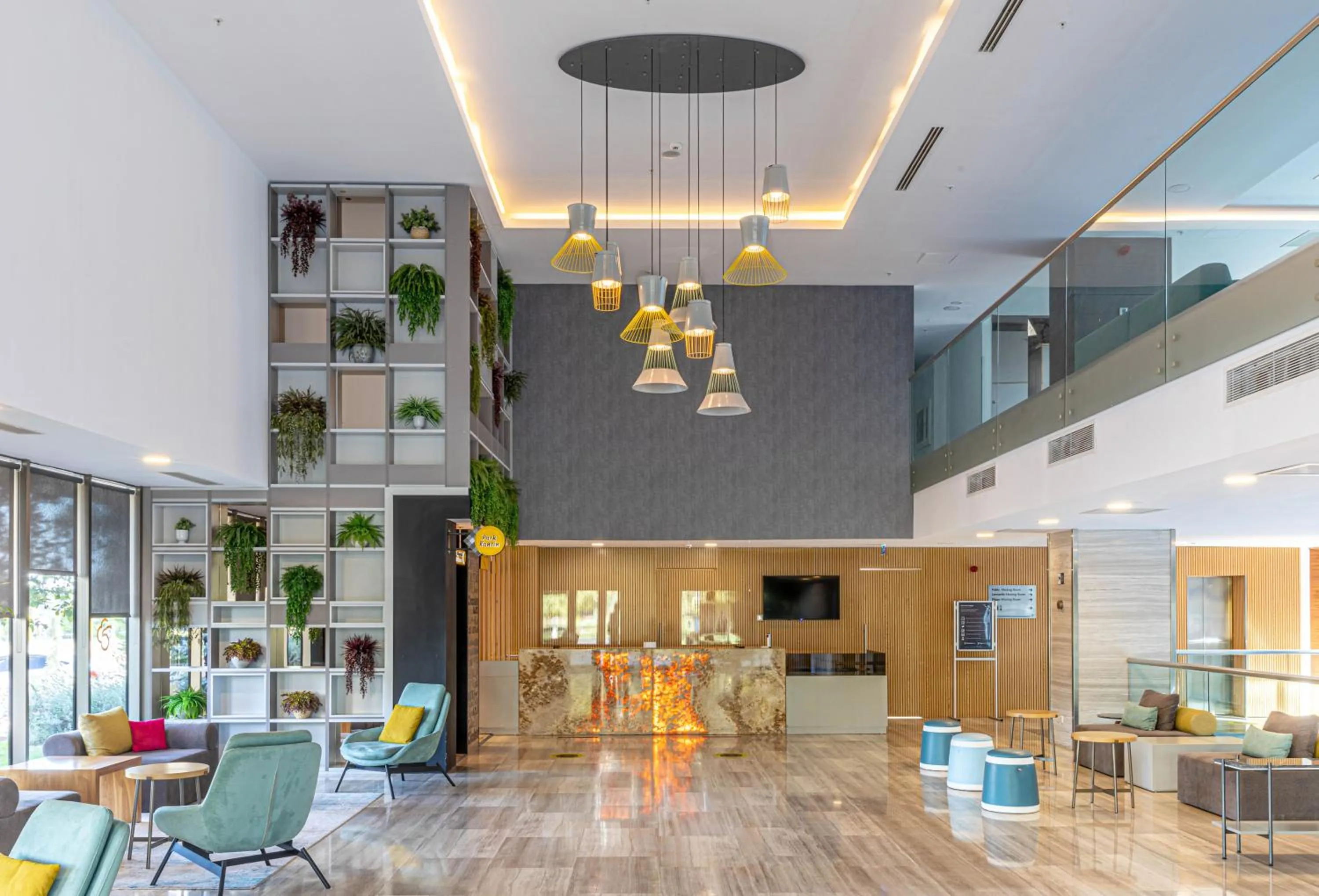 Lobby or reception in Park Dedeman Eskişehir
