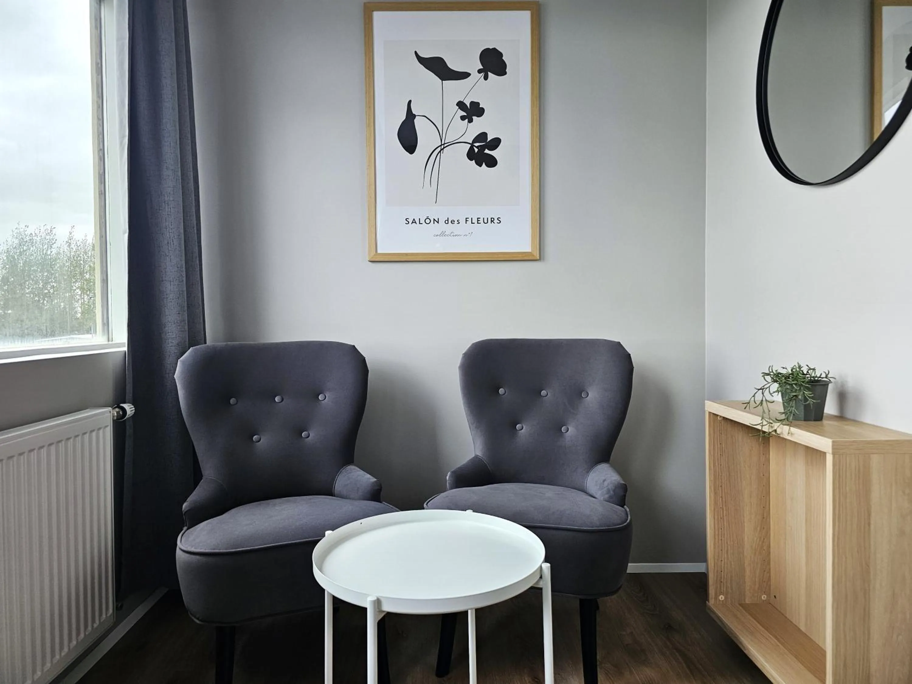 Seating area in Hótel Laugarvatn