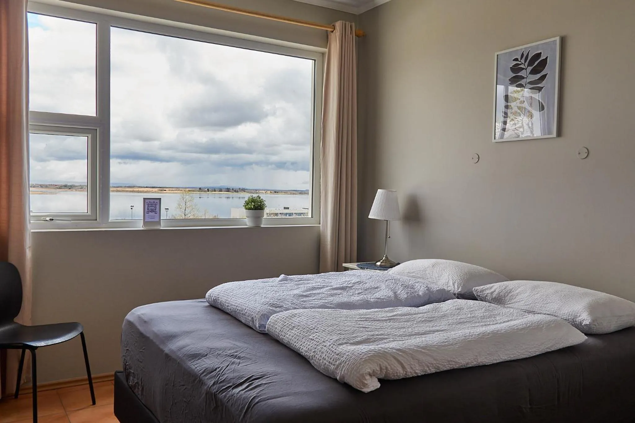 Photo of the whole room, Bed in Hótel Laugarvatn