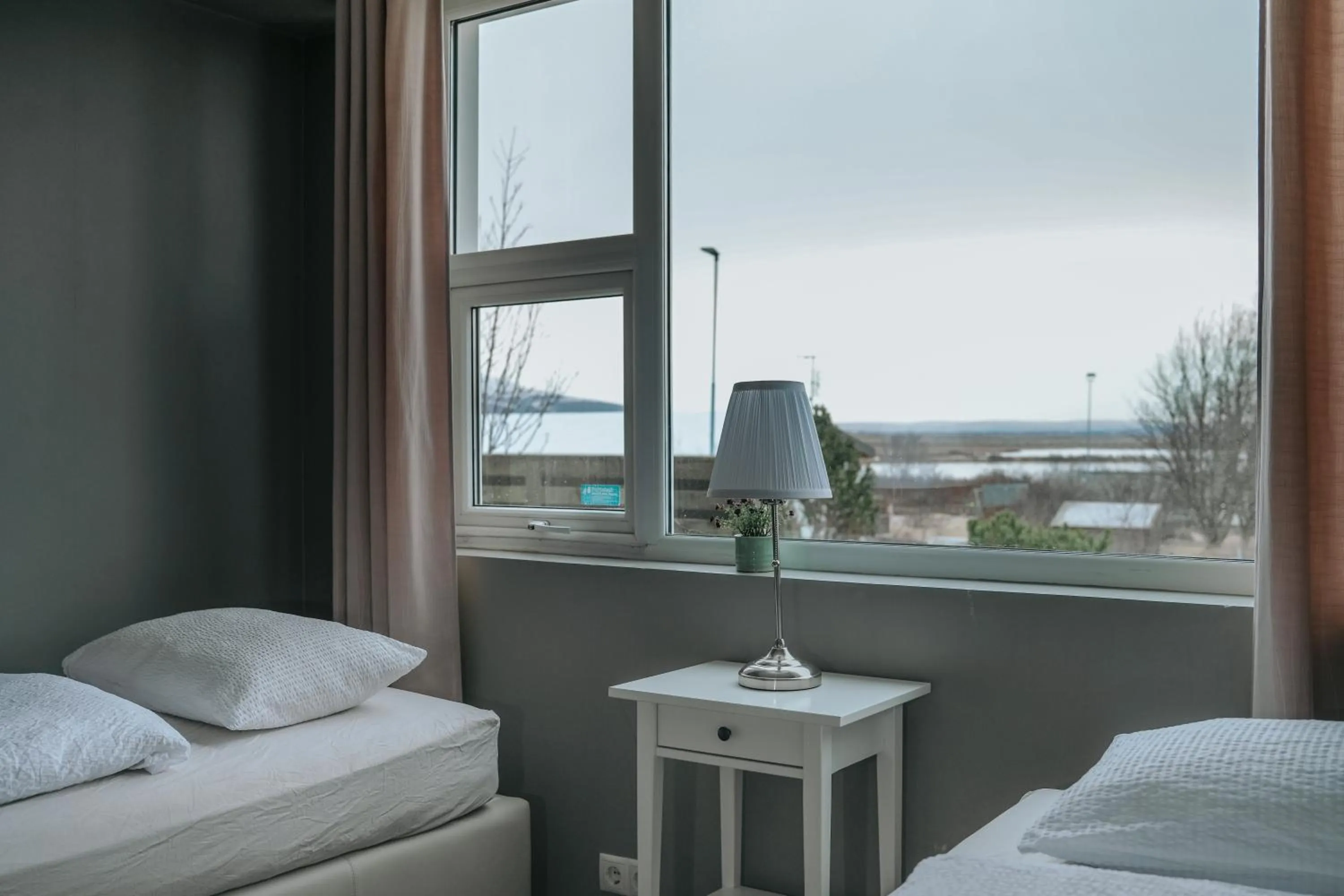 Bedroom, Bed in Hótel Laugarvatn