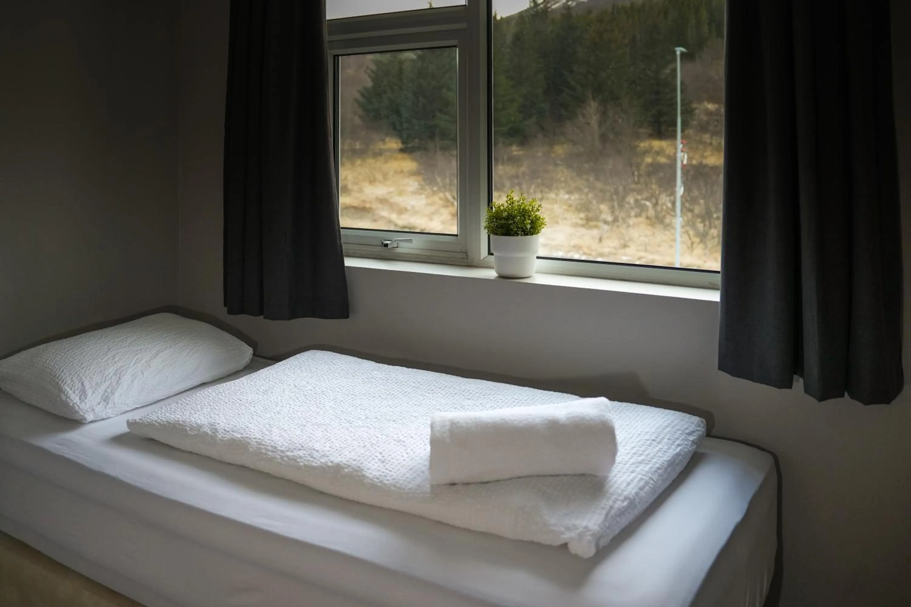 Bed in Hótel Laugarvatn