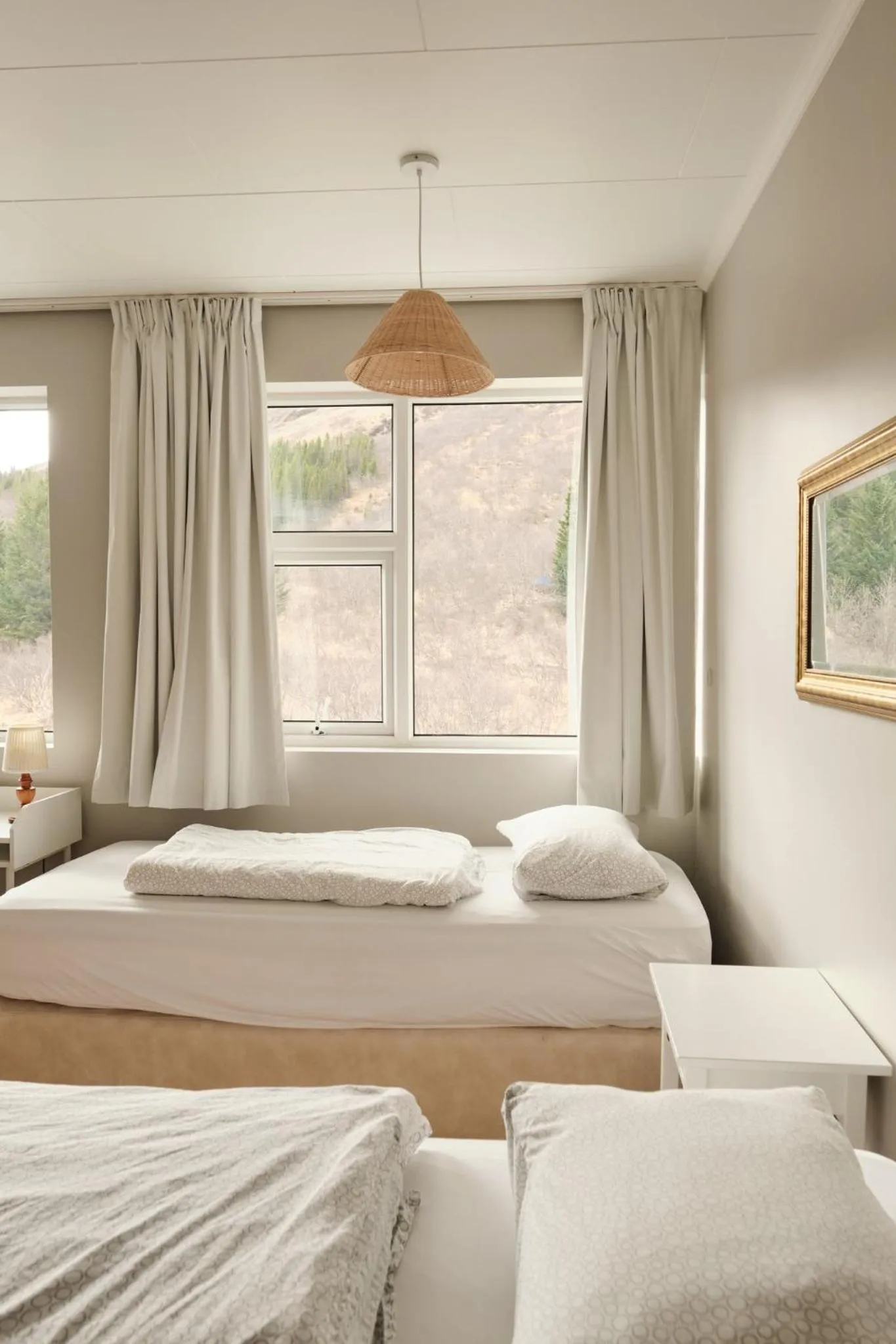 Photo of the whole room, Bed in Hótel Laugarvatn