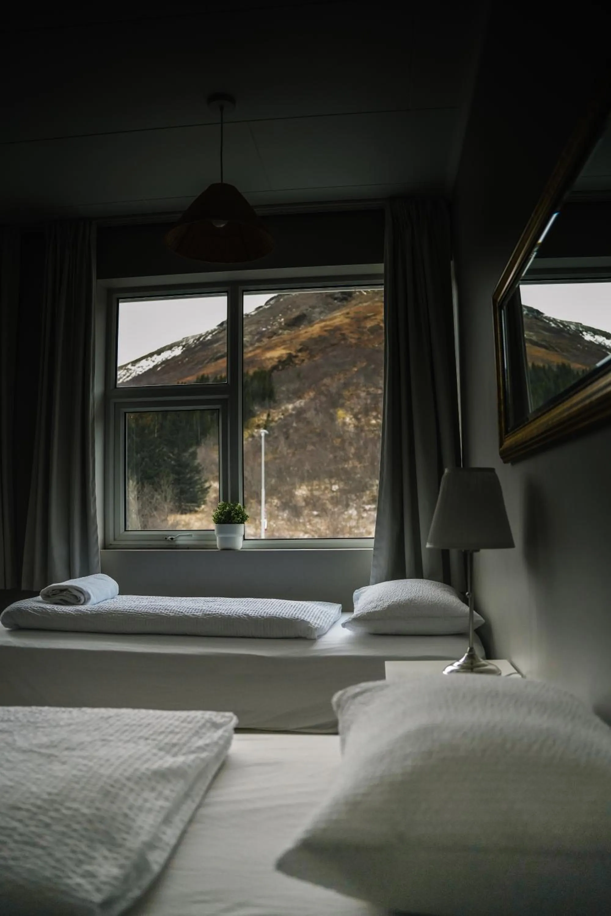 Bed in Hótel Laugarvatn