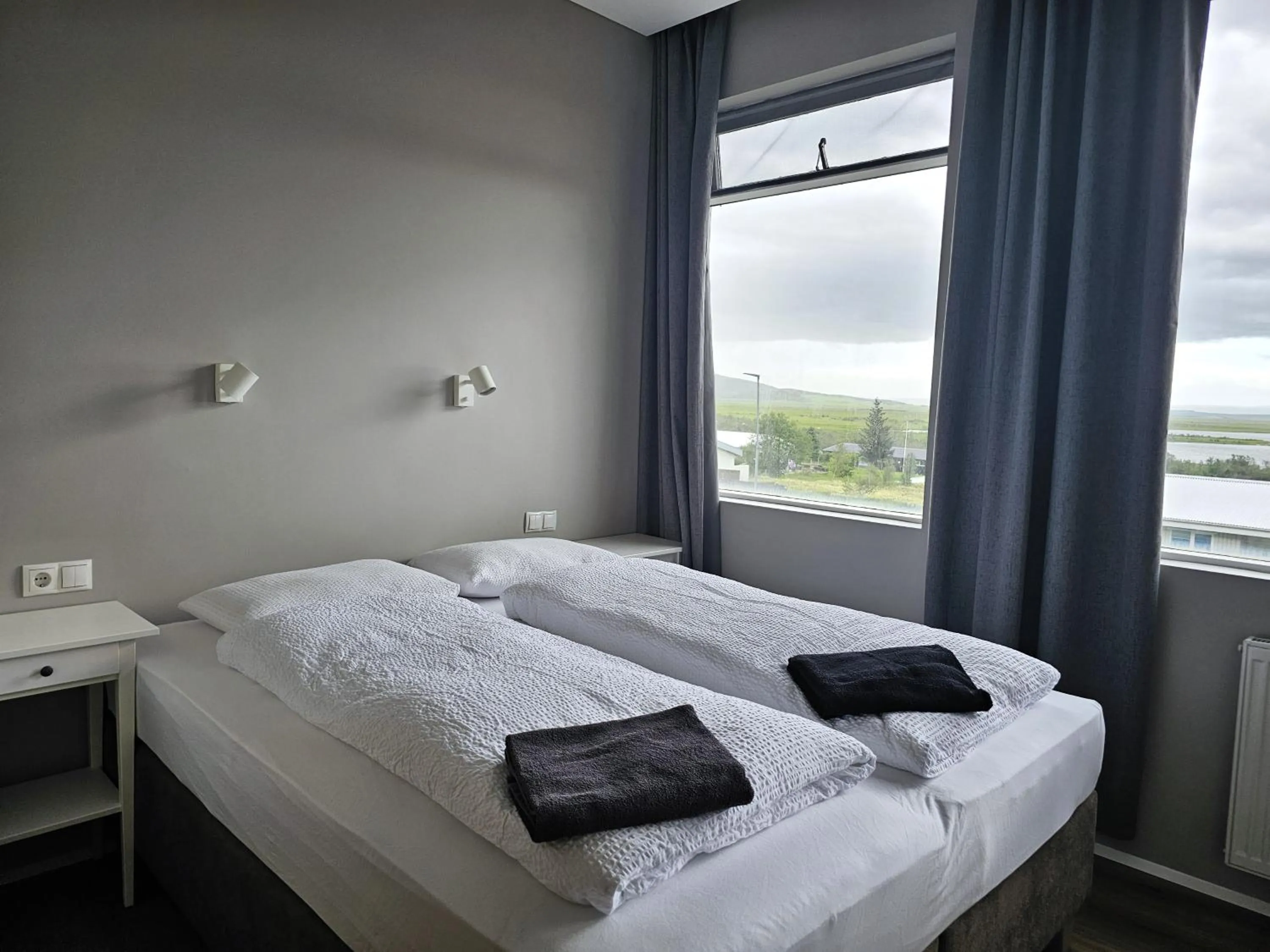 Bedroom, Bed in Hótel Laugarvatn